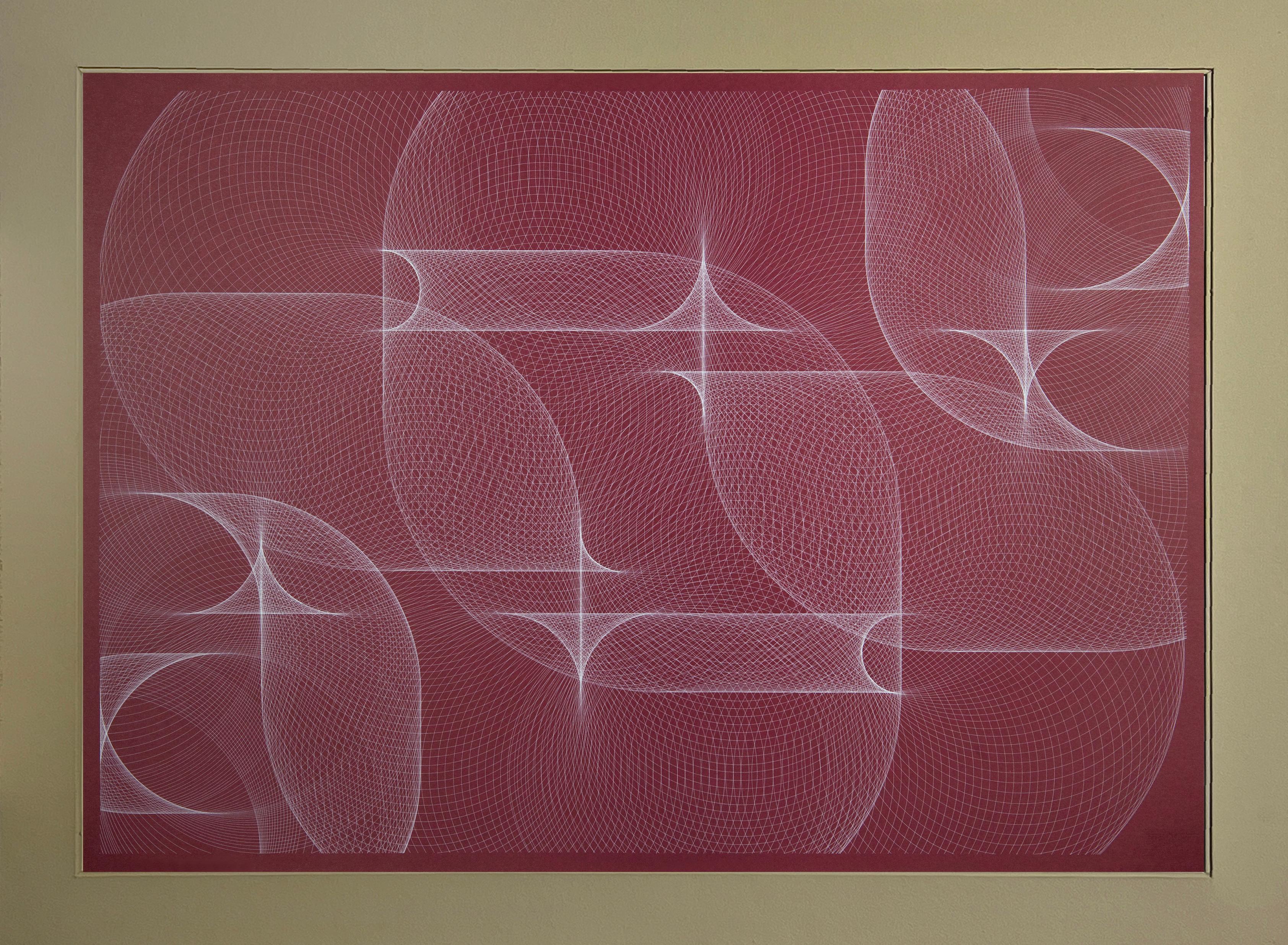 MS - L - D - Abstract Geometric Painting by Sebastien Preschoux