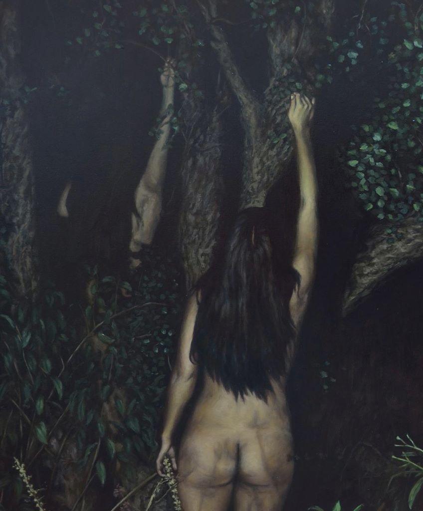 La Ofrenda – Painting von Sebastian Martínez Fadic