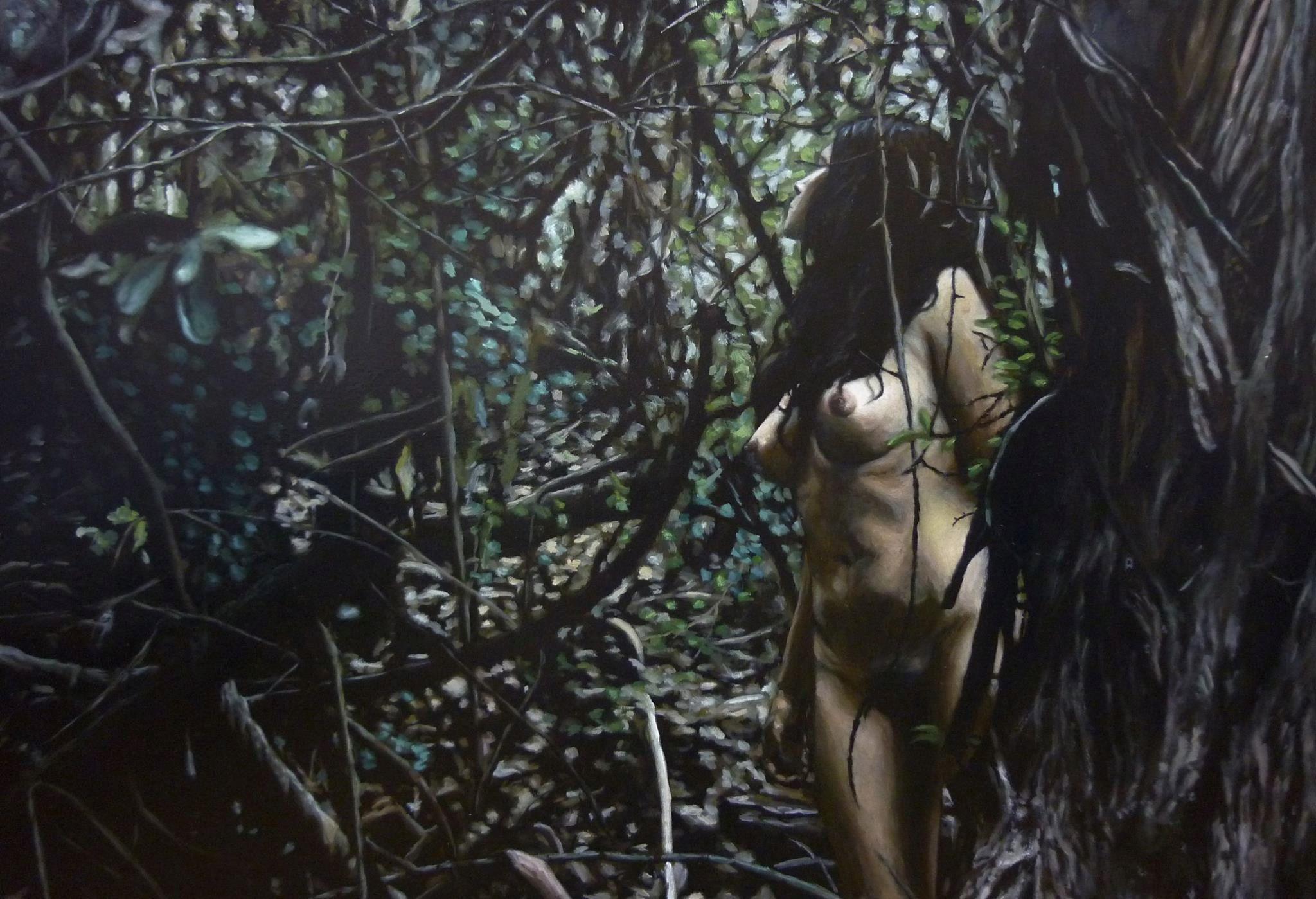 La verdadera Naturaleza - Painting Naturalismo di Sebastian Martínez Fadic