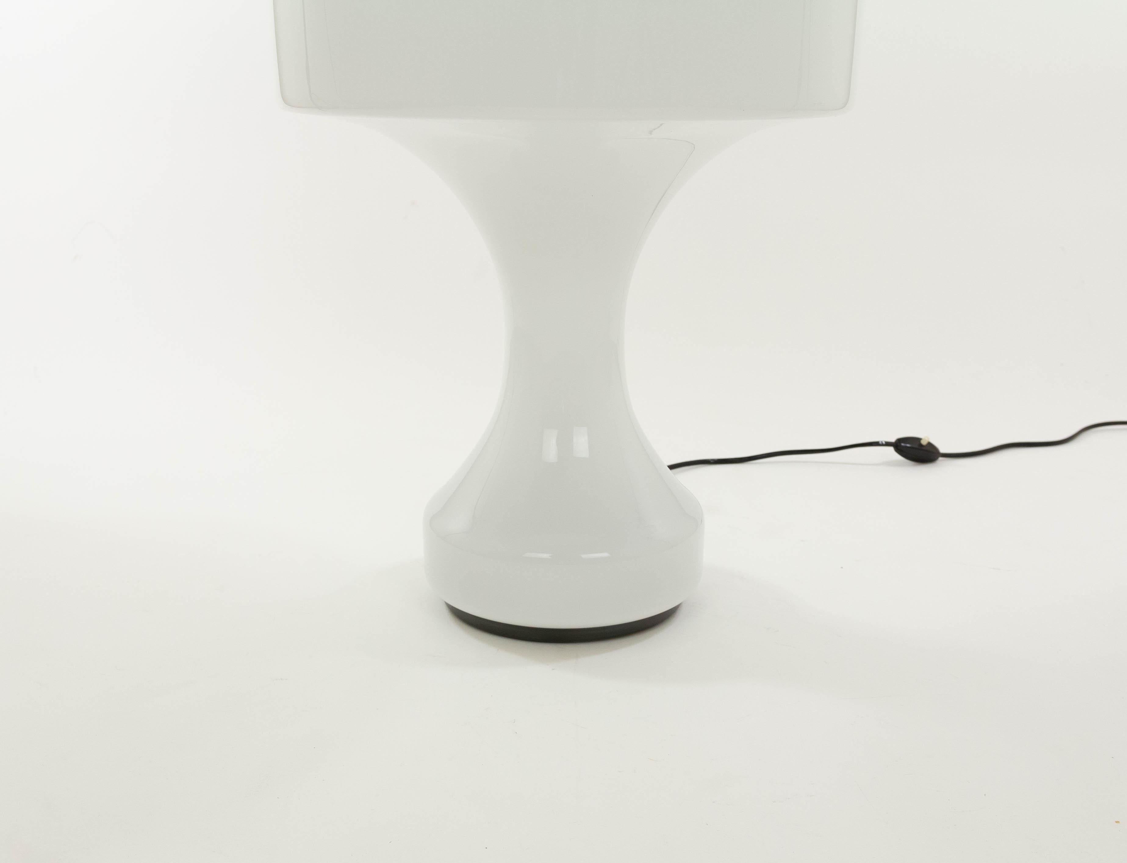 Sebenica Table of Floor Lamp by Enrico Capuzzo for Vistosi, 1960s In Good Condition In Rotterdam, NL