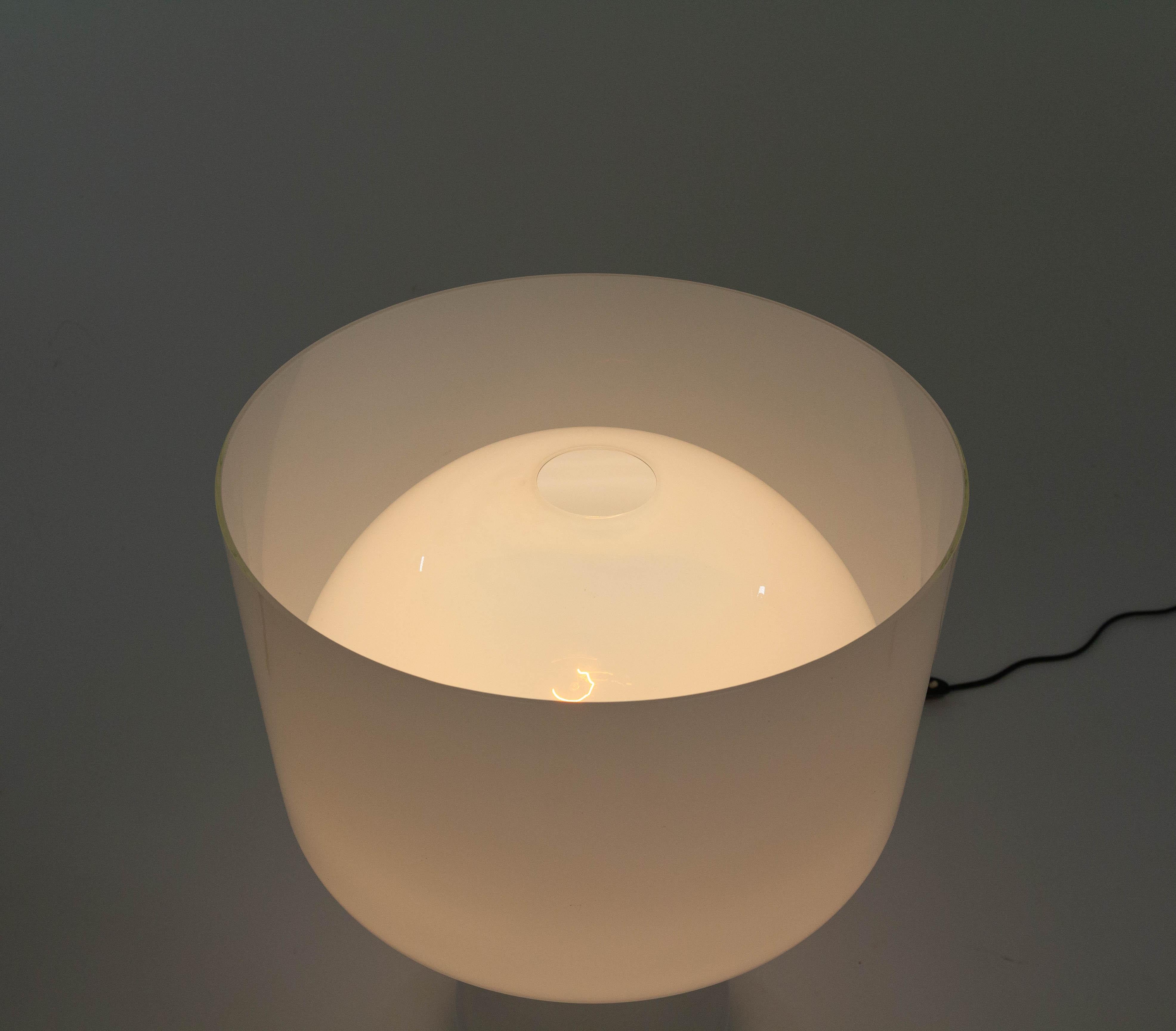Sebenica Table of Floor Lamp by Enrico Capuzzo for Vistosi, 1960s 1