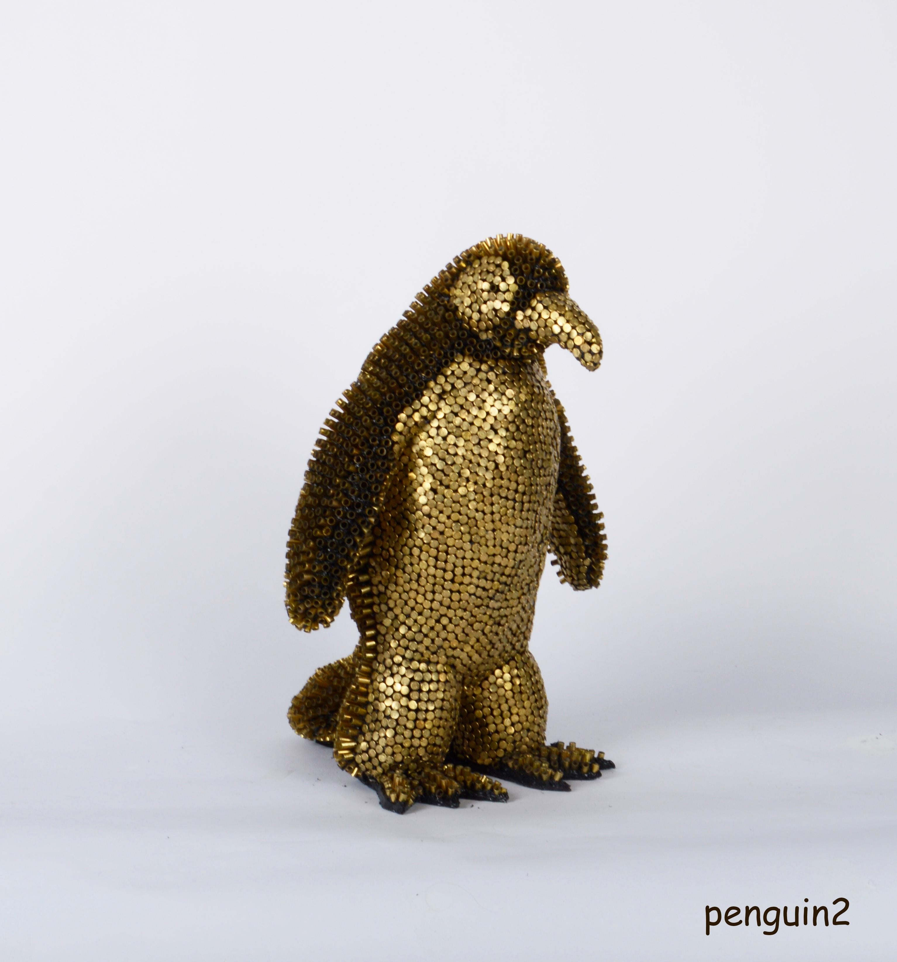 Sebiha Demir Figurative Sculpture - Penguin