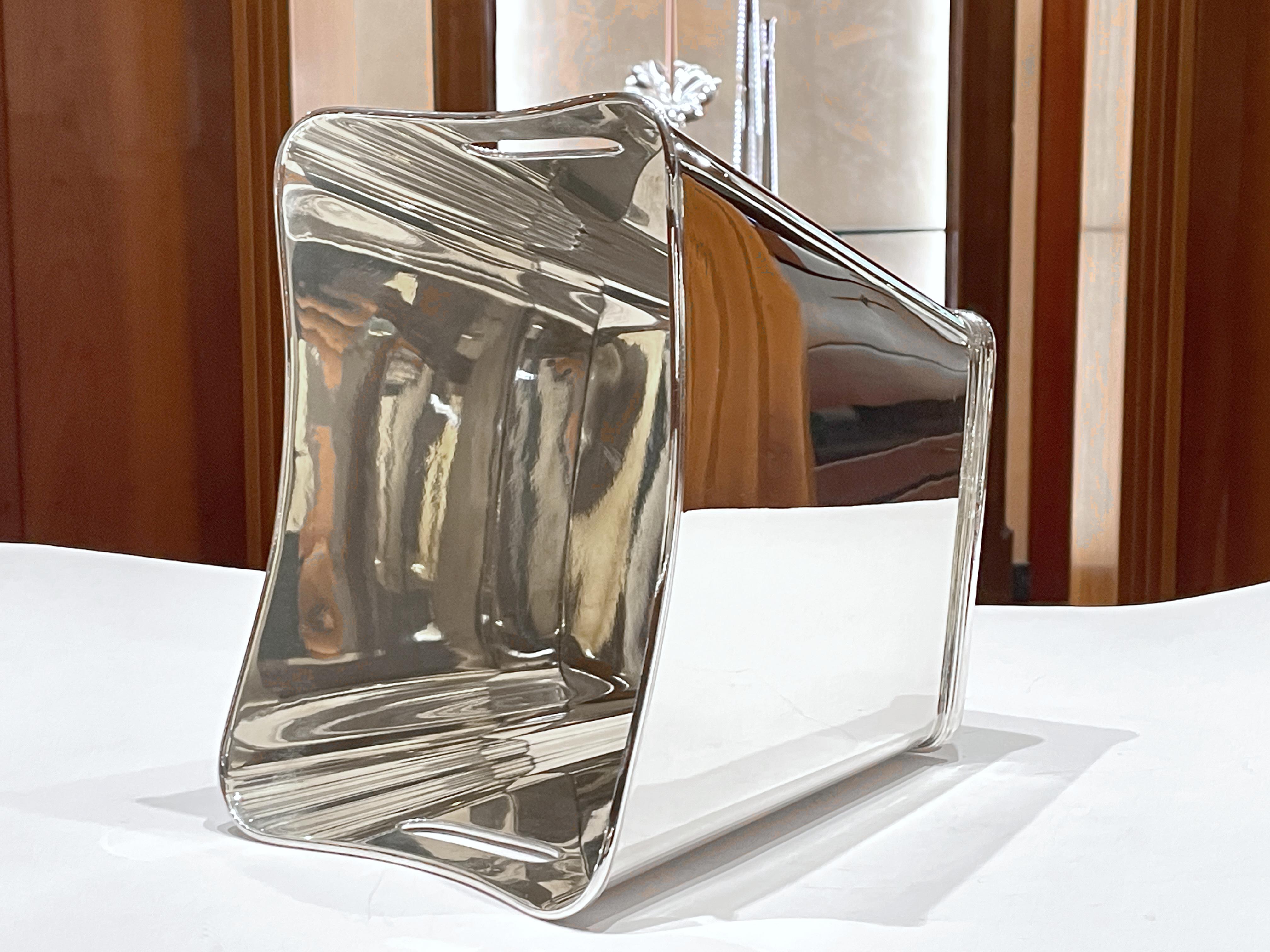 Secchiello ghiaccio Pampaloni in argento sterling In condizioni discrete in vendita a Perugia, IT