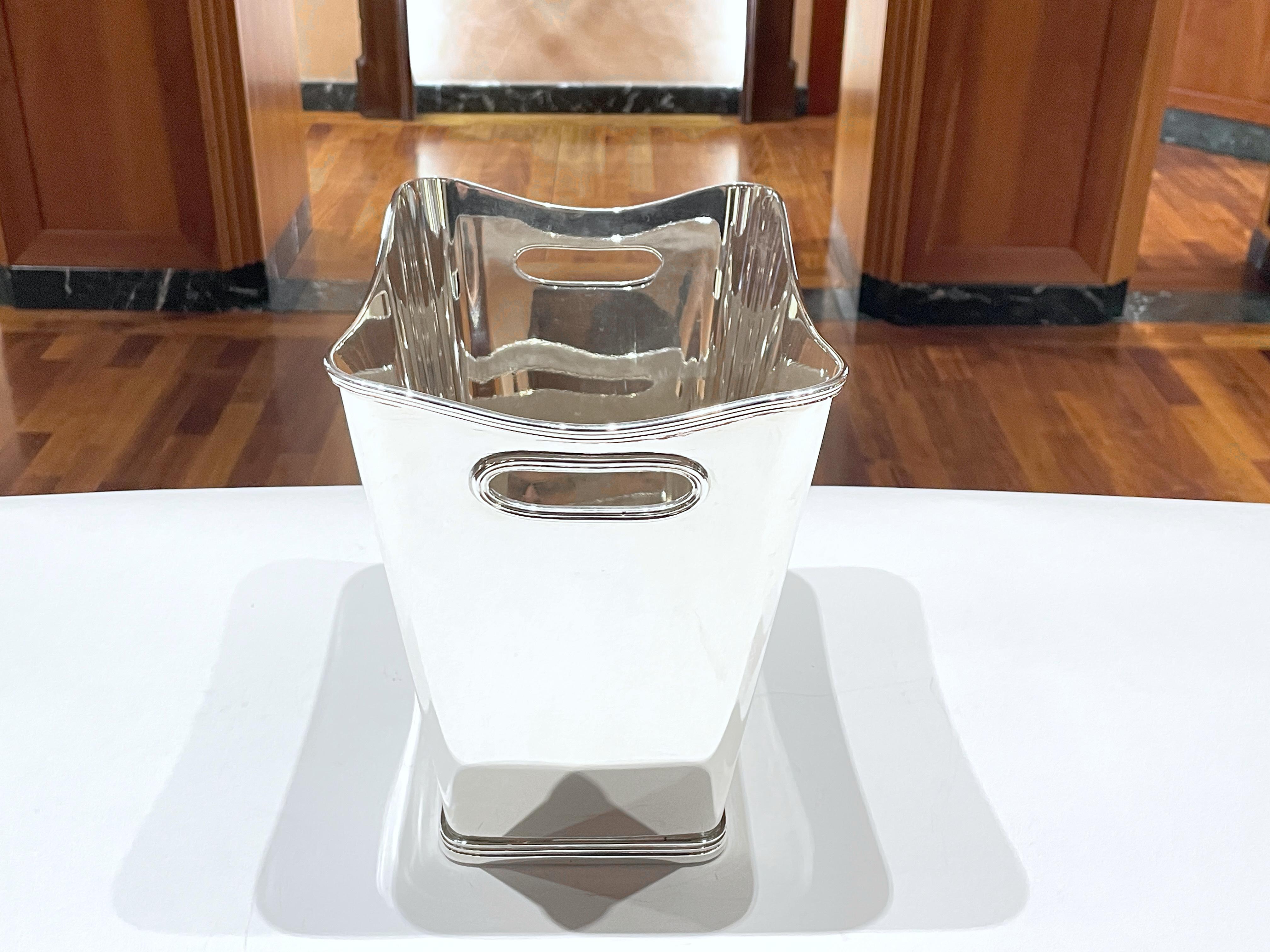 da uomo o donna Secchiello ghiaccio Pampaloni in argento sterling in vendita