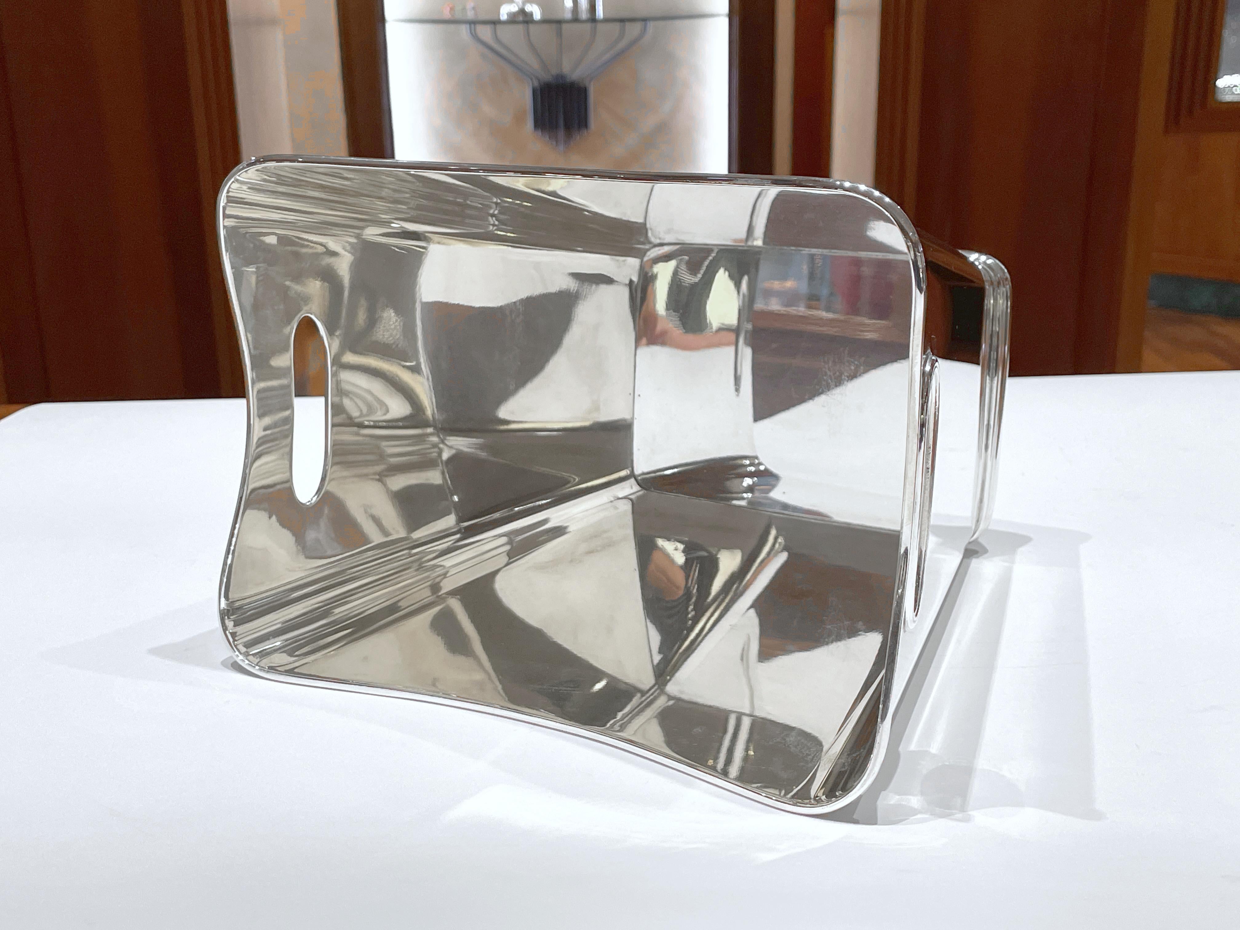 Secchiello ghiaccio Pampaloni in argento sterling in vendita 4