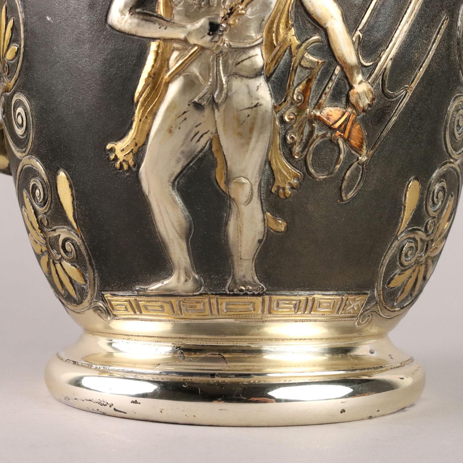 Secchiello in Argento Le Argenterie di Milano di Fiorentini Guido metà 900 in vendita 3