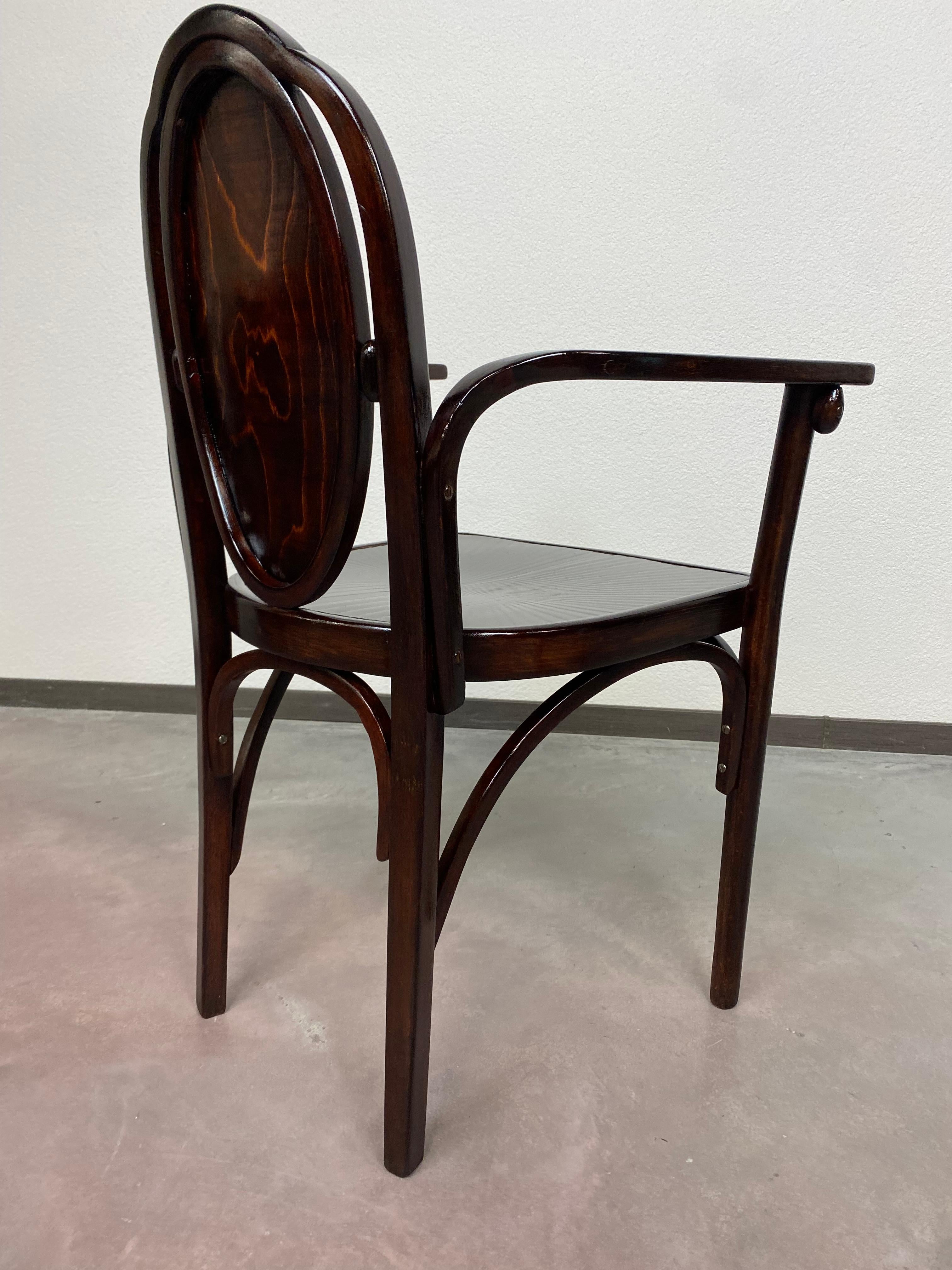 Secession Armchair by Josef Hoffmann For Sale 1