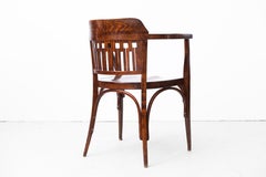 Secession Armchair by Otto Wagner/Gustav Siegel for J.J.Kohn (Vienna, 1899)