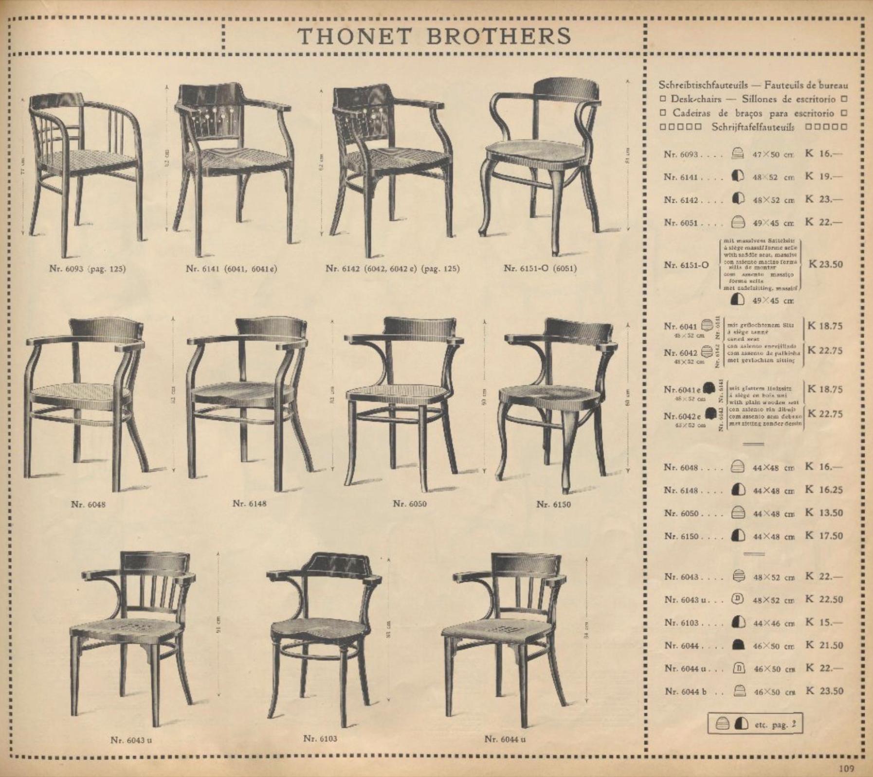 Sessel aus der Sezession von Otto Wagner/Gustav Siegel, Thonet Brothers (Vienna, 1905) im Angebot 2