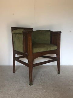 Vintage secession armchair