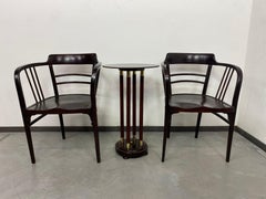 Secession armchairs no.6093 by Otto Wagner for Thonet