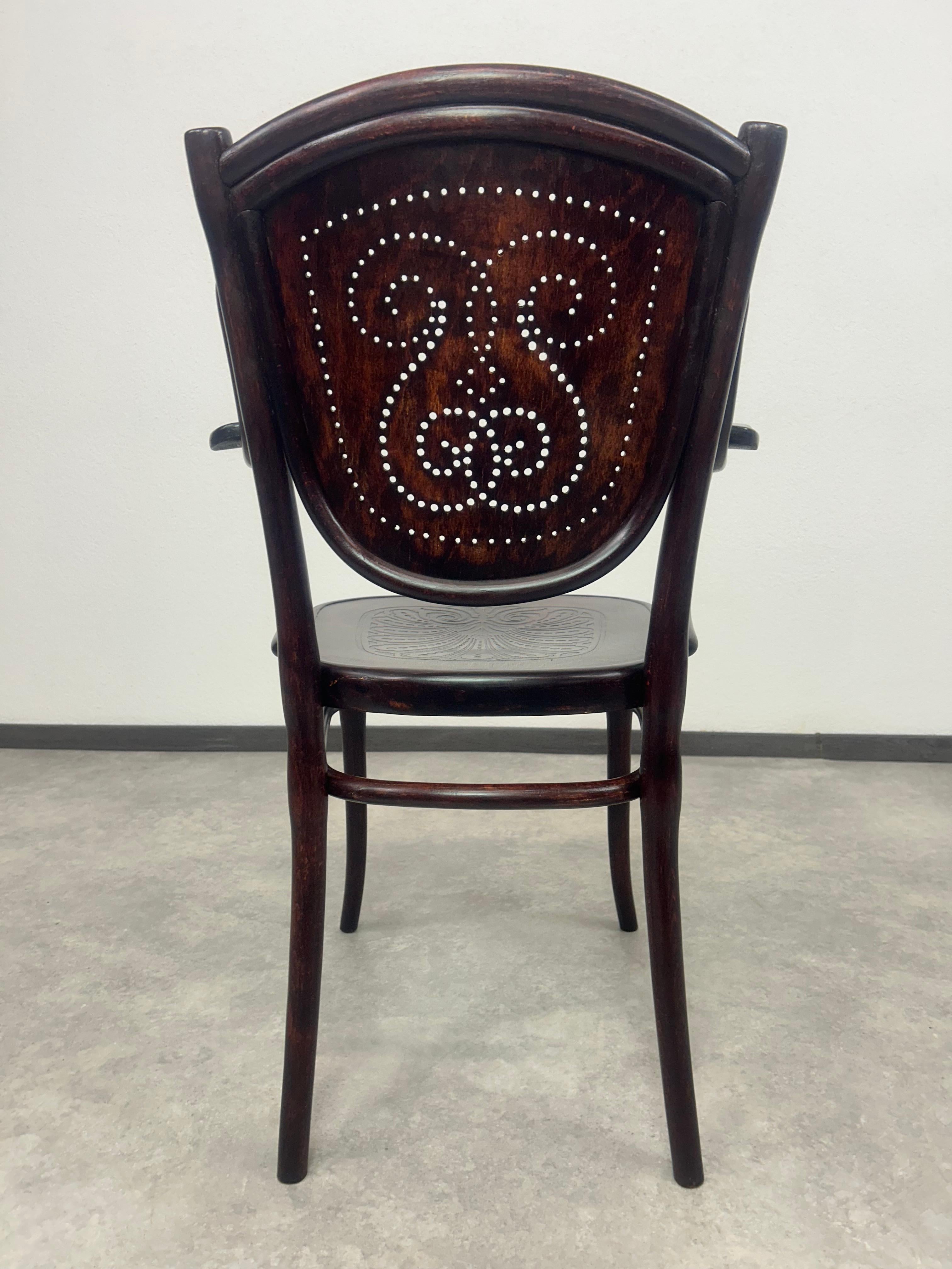 Sillones Secession nº 1059 de Thonet Austria en venta 3