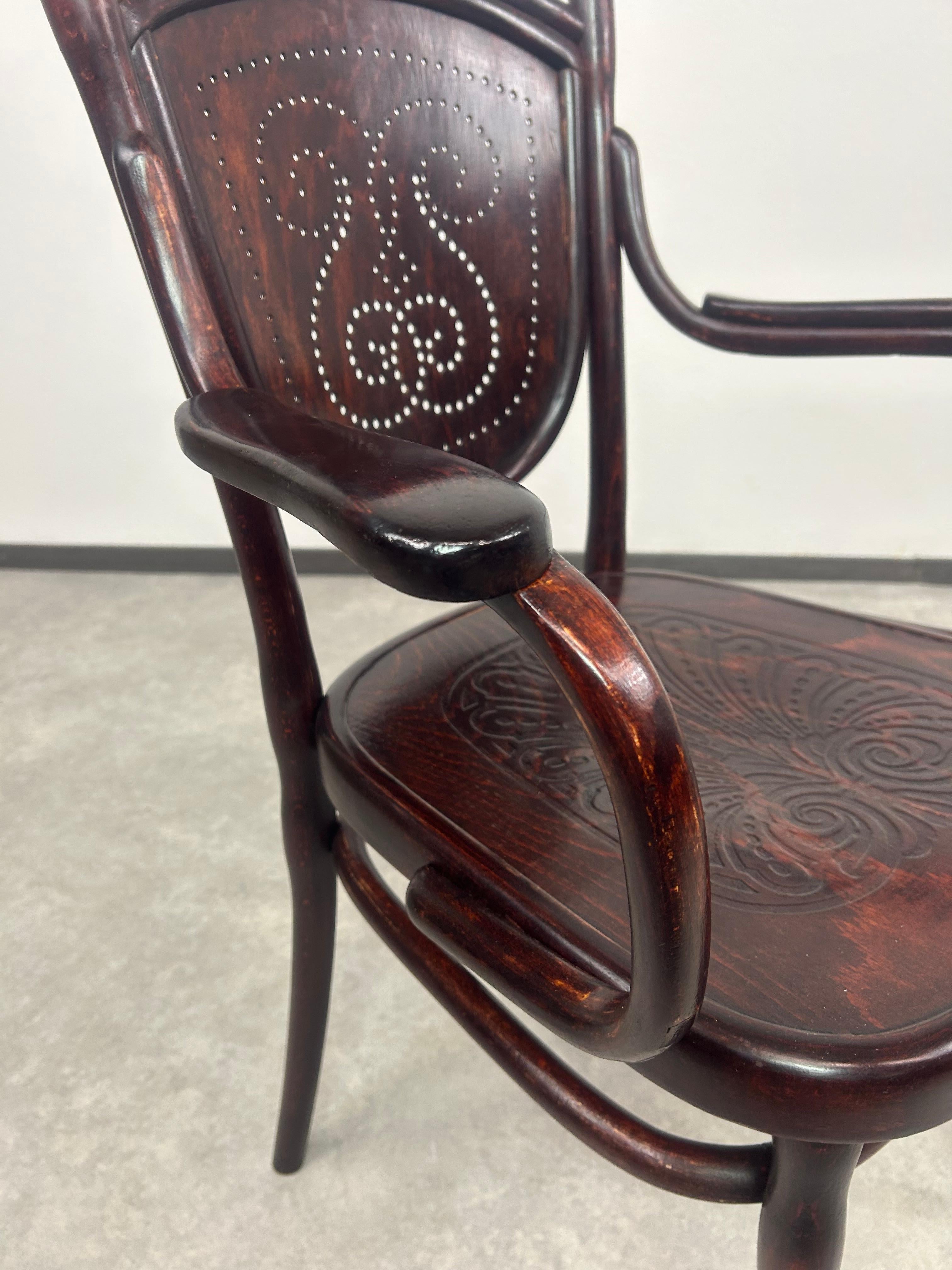 Sillones Secession nº 1059 de Thonet Austria en Excelente estado para la venta en Banská Štiavnica, SK