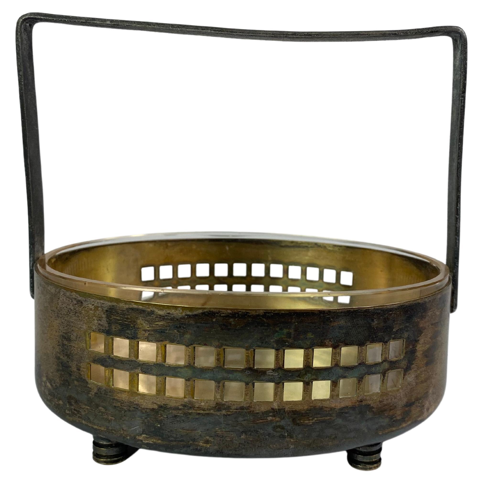 Secession basket by Hans Offner for W&G For Sale