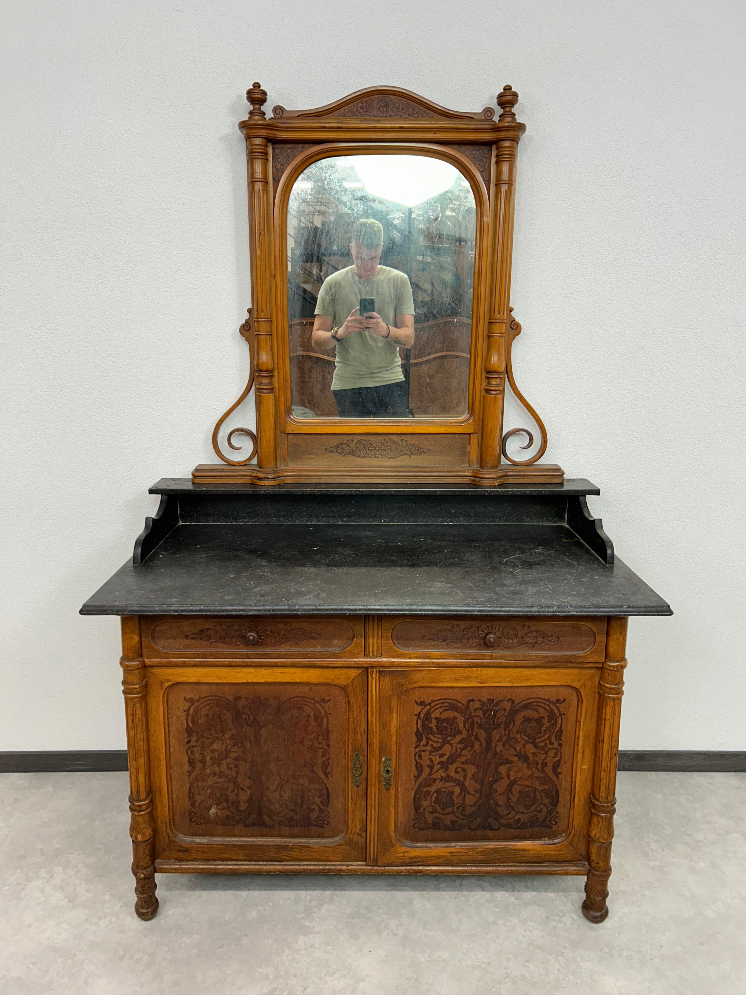 Beech Secession bedroom set by J&J Kohn For Sale