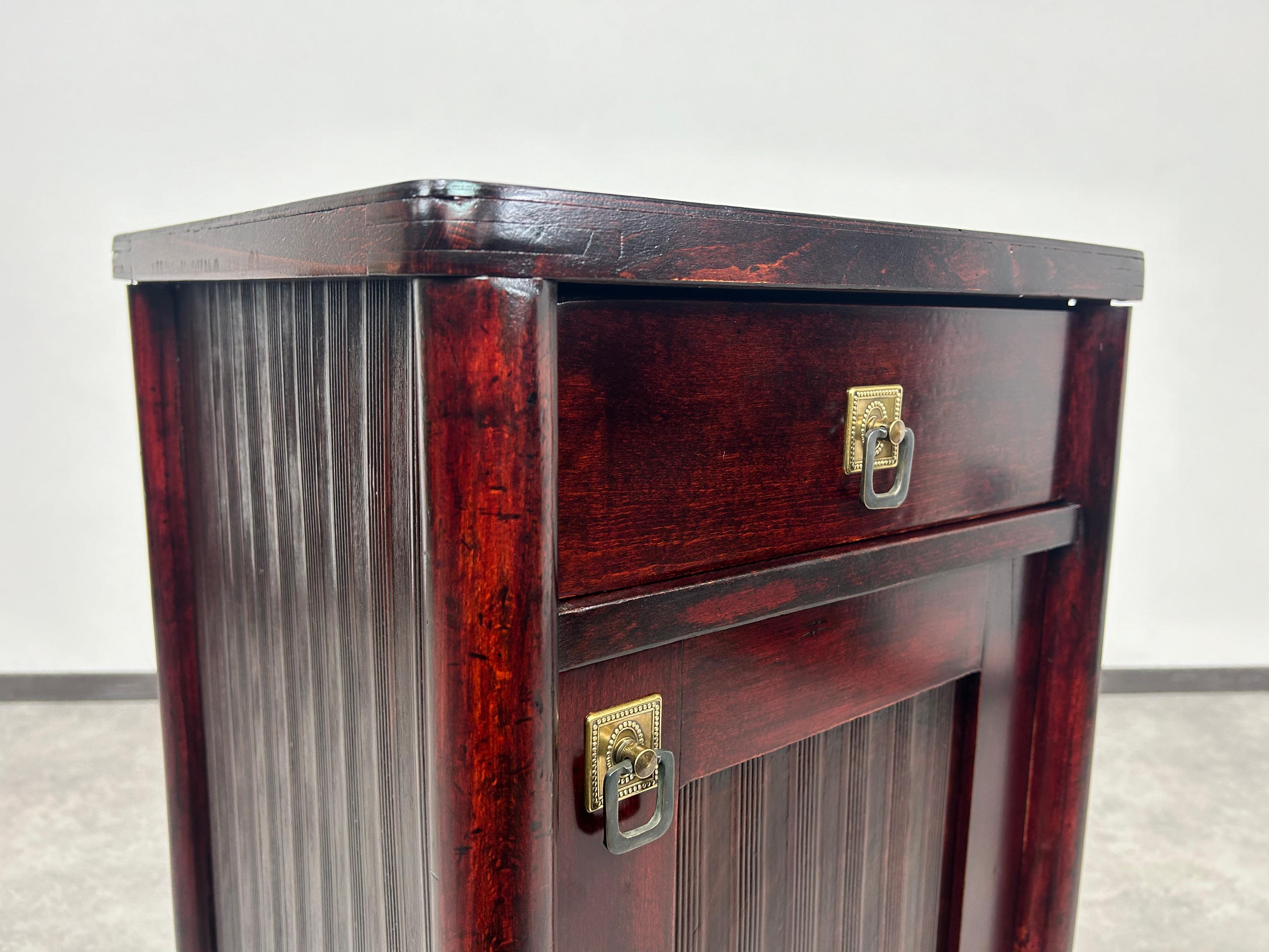 Early 20th Century Secession bedside table by J&J Kohn For Sale
