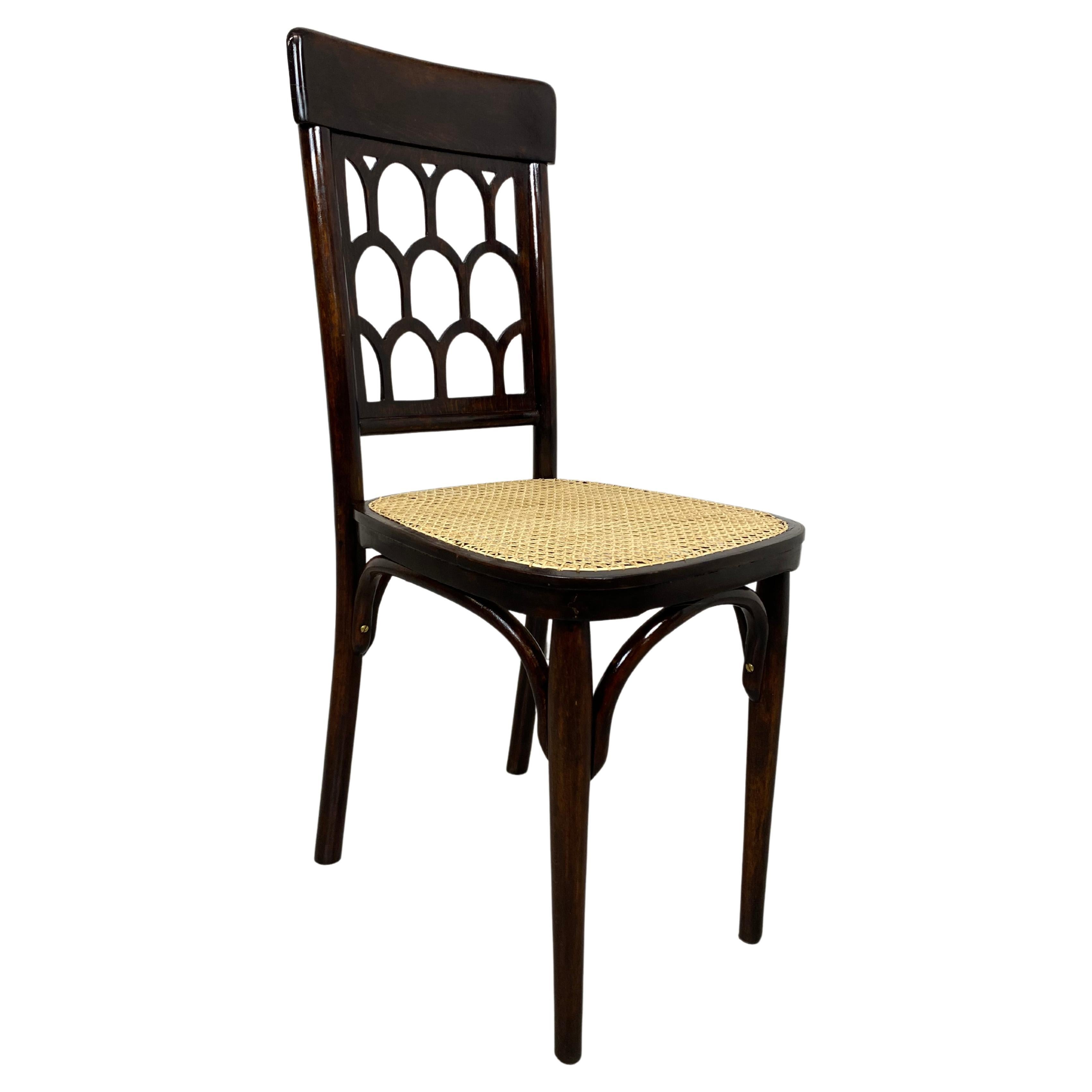 Secession beehive chair by Koloman Moser for J&J Kohn For Sale