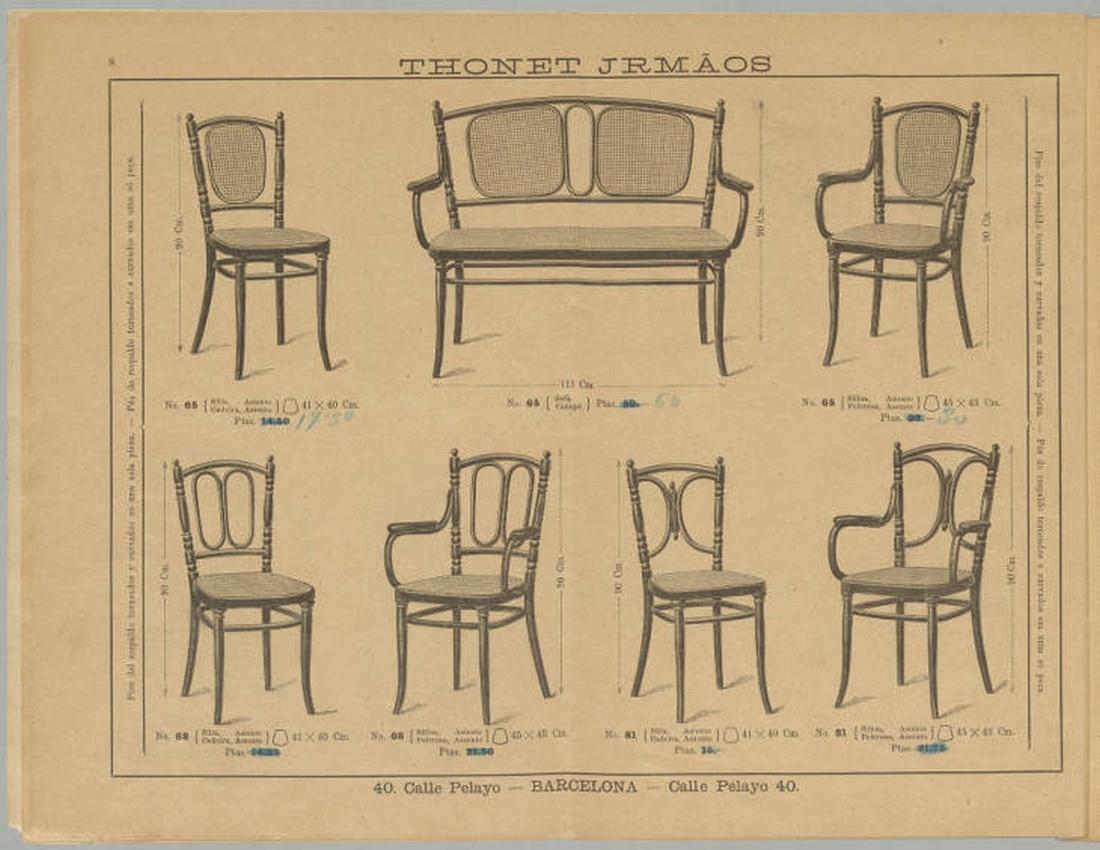 Banc en bois courbé de Thonet Mundus en vente 6