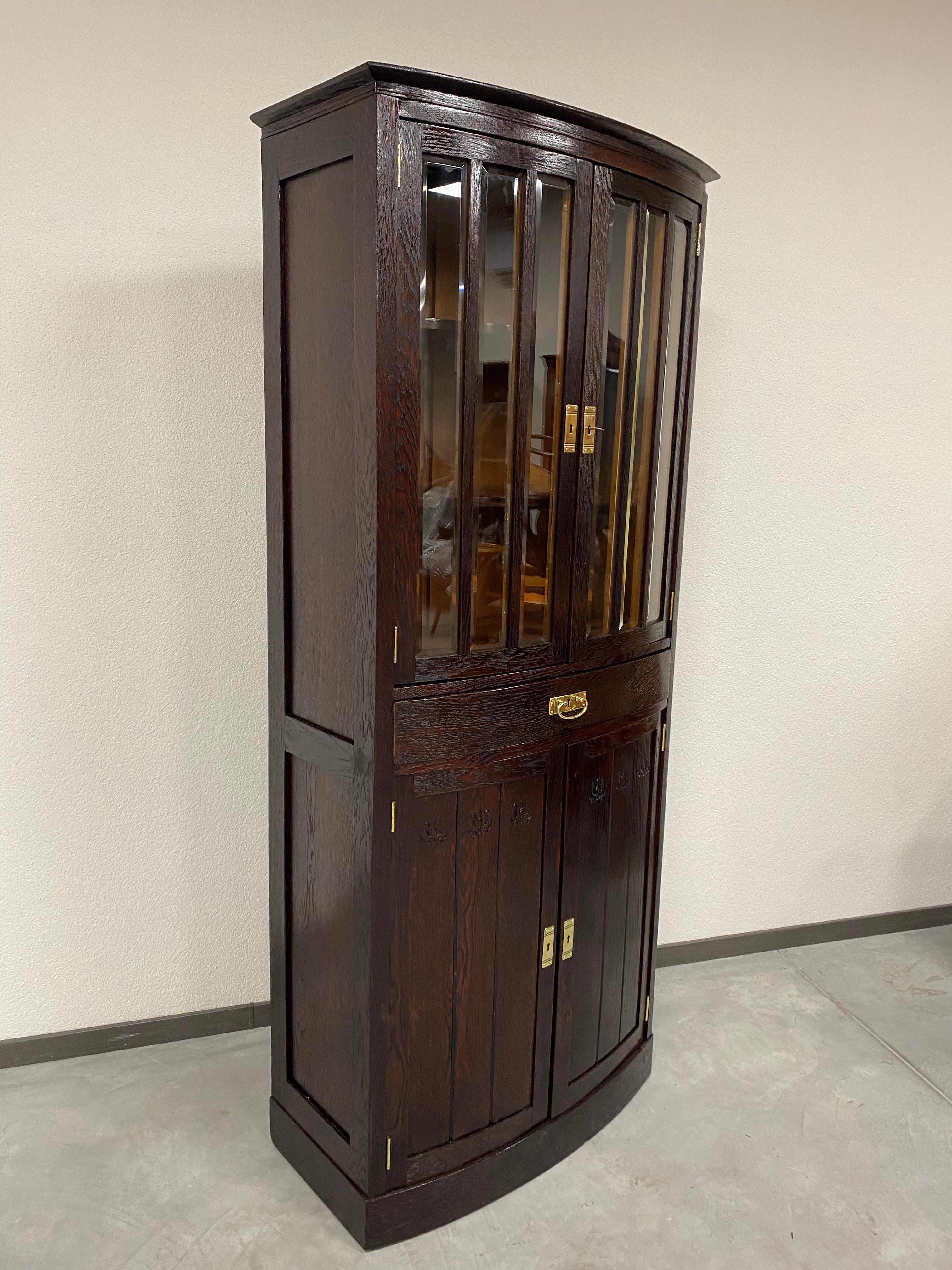 Slovak Secession Bookcase For Sale