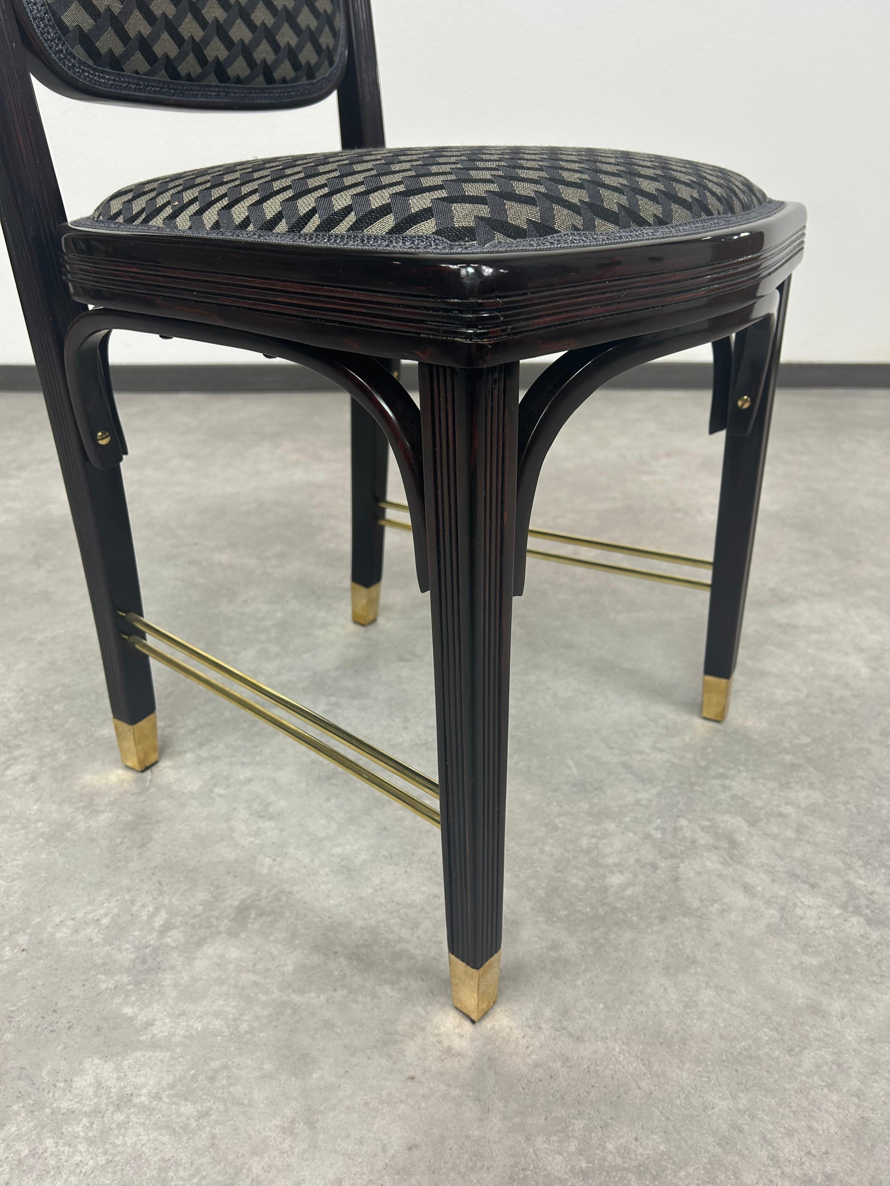 Sedia Secessione n.412 di Otto Wagner per J&J Kohn in vendita 1