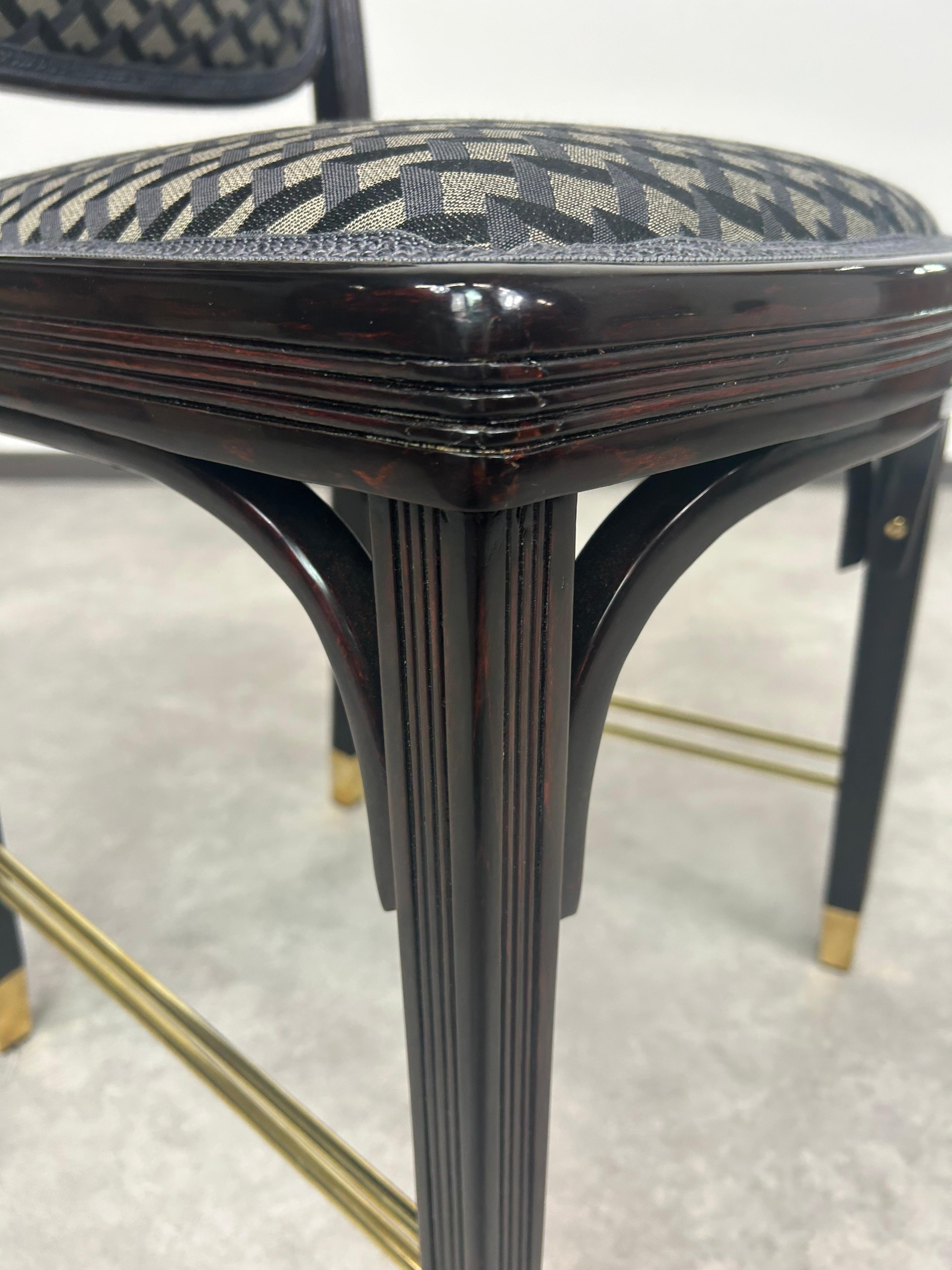 Sedia Secessione n.412 di Otto Wagner per J&J Kohn in vendita 2