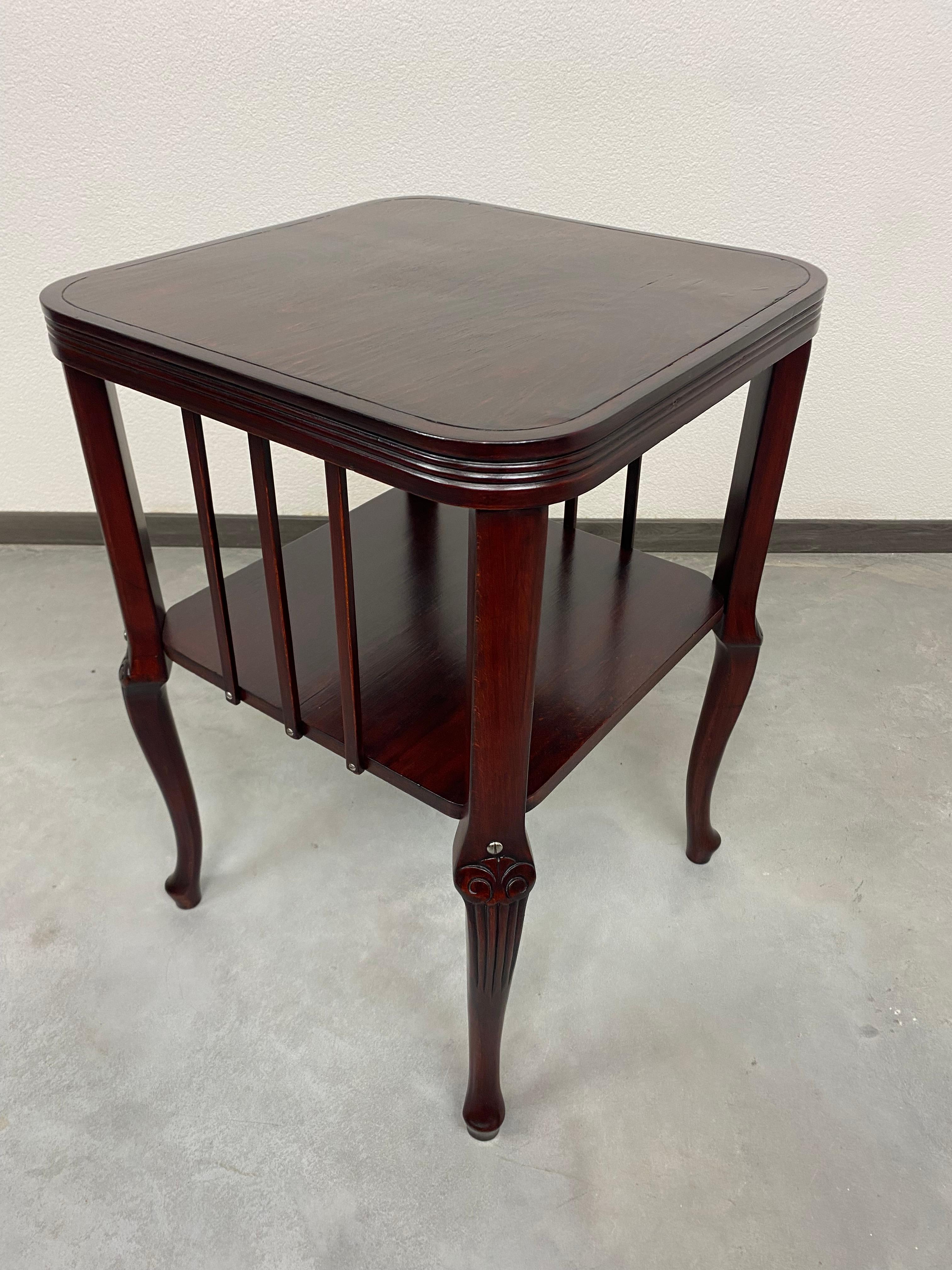 Secession site table no.412 by Otto Wagner for Thonet. Professionally stained and repolished.