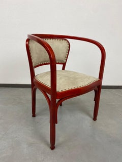 Secession Desk Chair 715F by Gustav Siegel for J&J Kohn