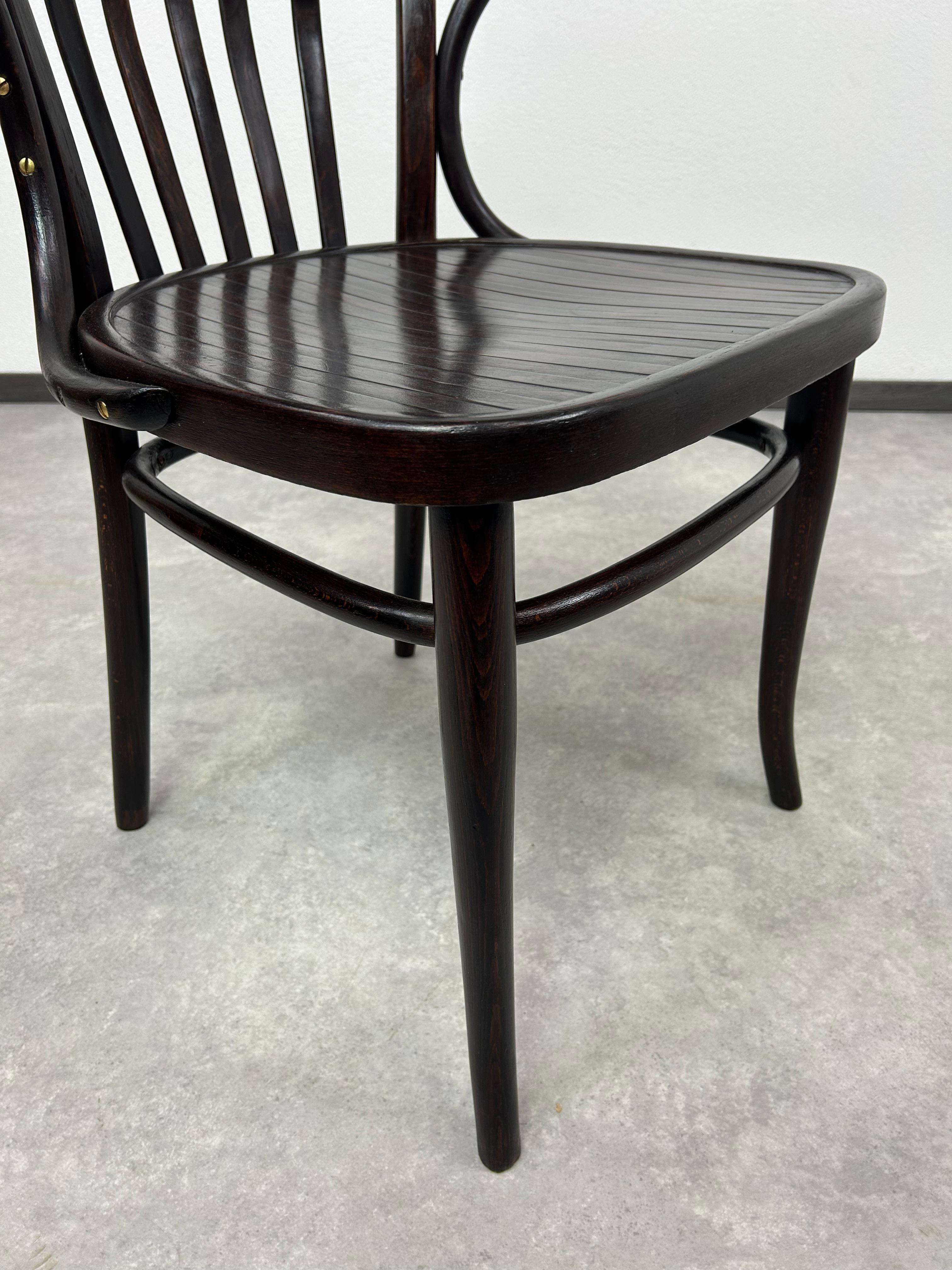Early 20th Century Secession desk chair by Thonet For Sale