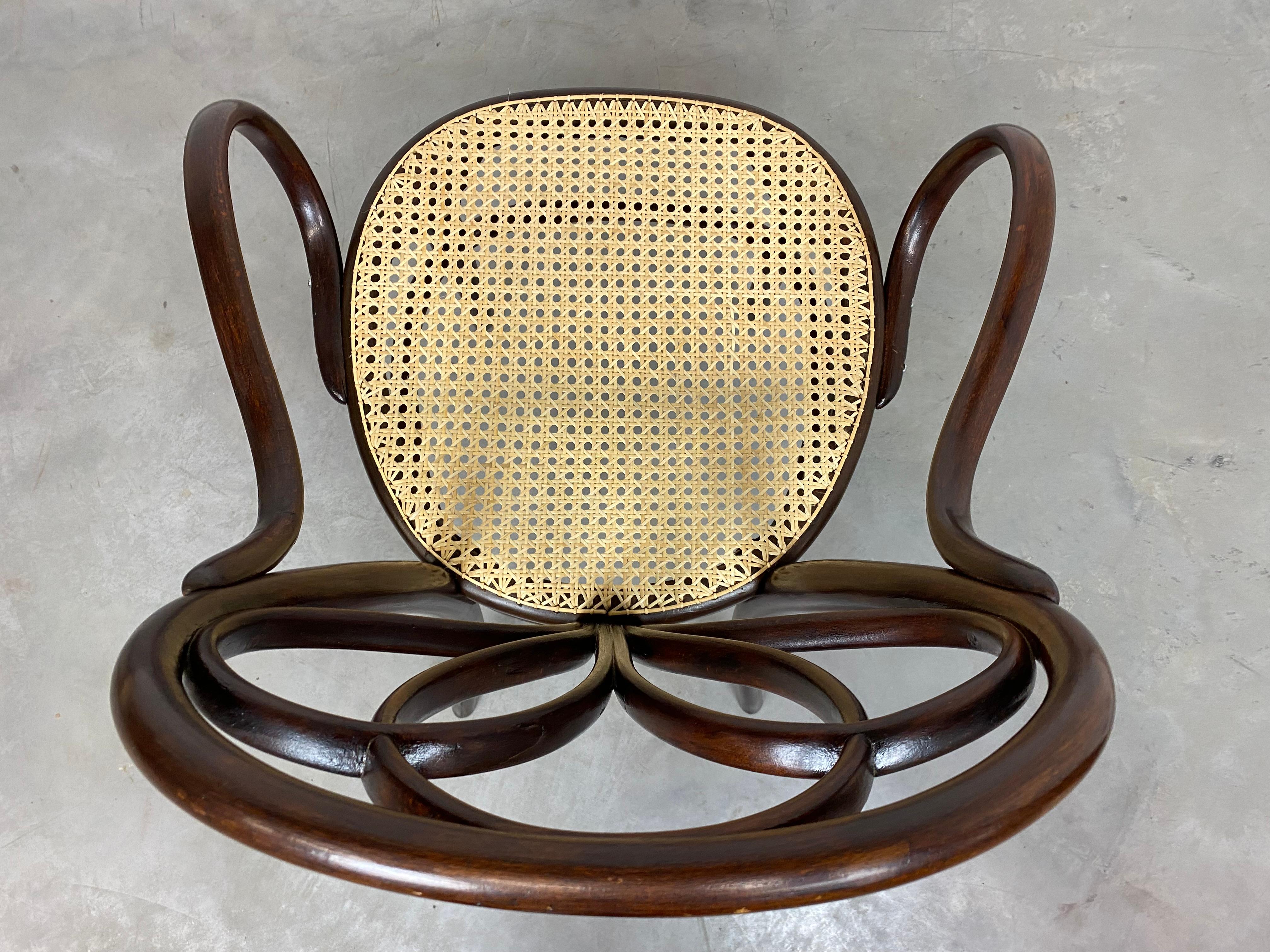 Secession Desk Chair No. 25 by Thonet For Sale 3