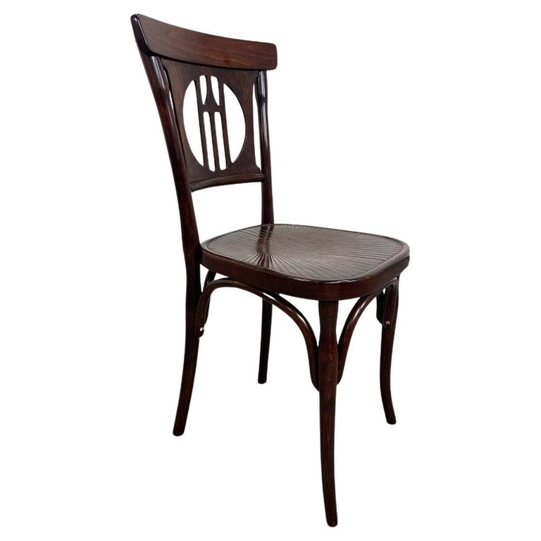Secession Dining Chair by Koloman Moser for J&J Kohn For Sale