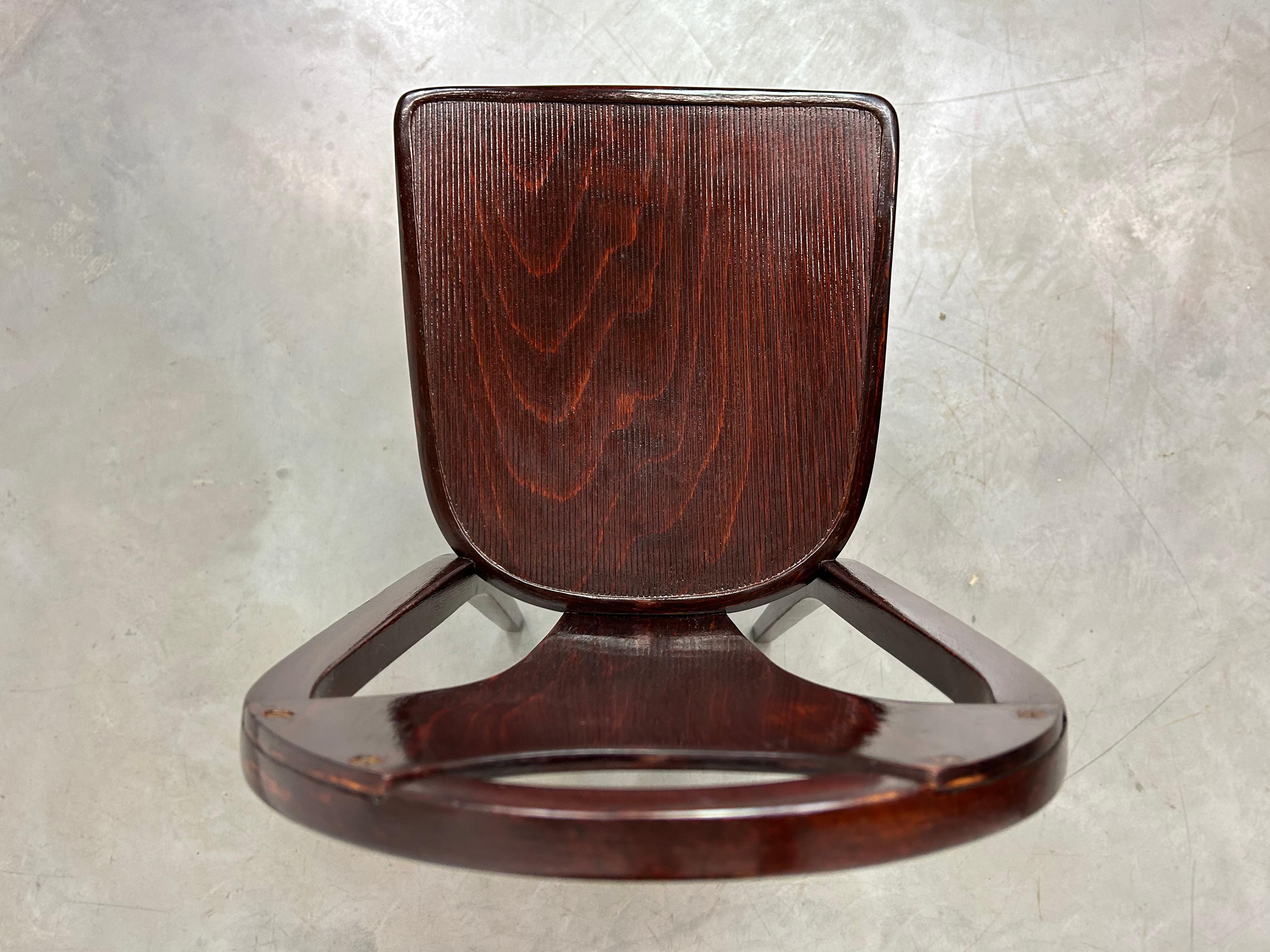 Early 20th Century Secession dining chair no.373 atr. Josef Hoffmann/Otto Prutscher for J&J Kohn For Sale