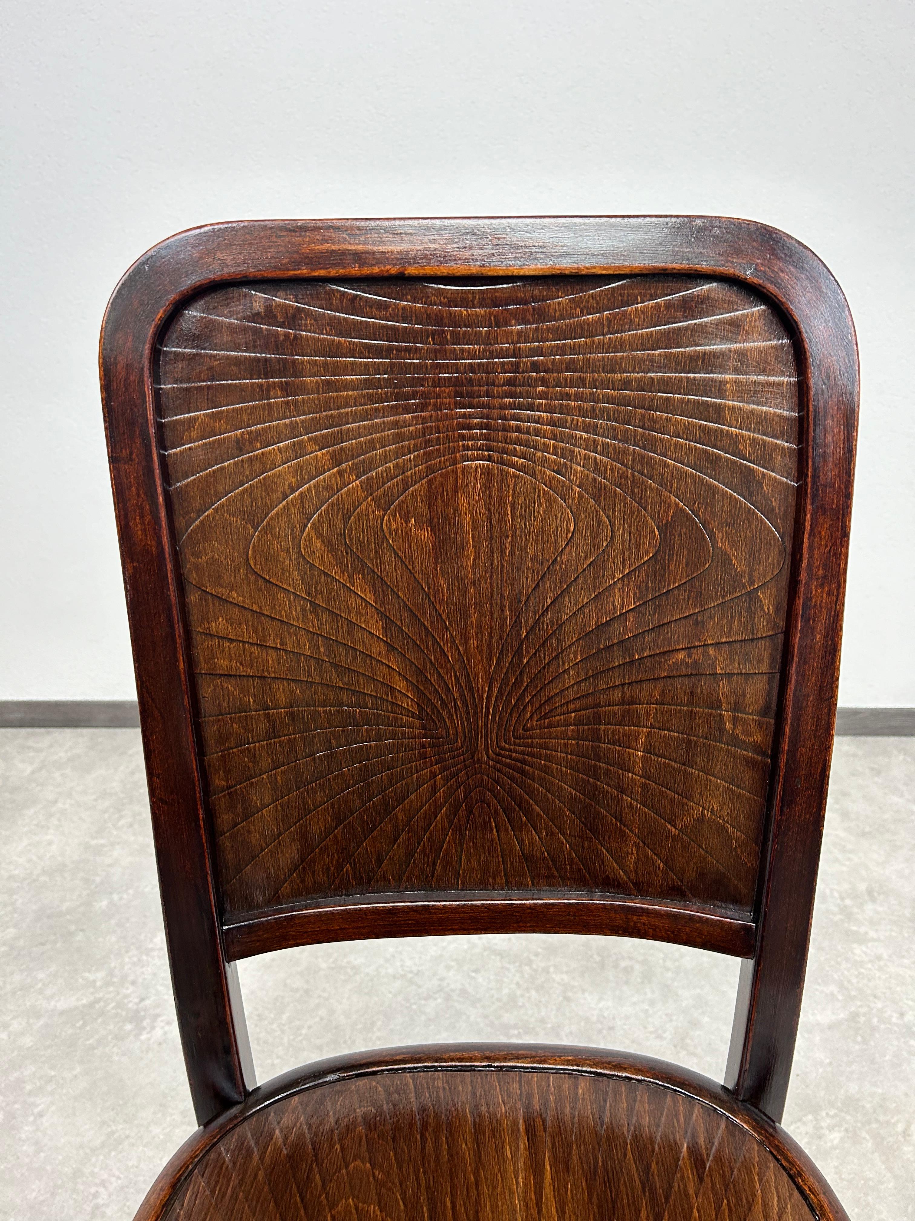 Secessione di Vienna Sedia da pranzo Secession n. 41 di Thonet in vendita