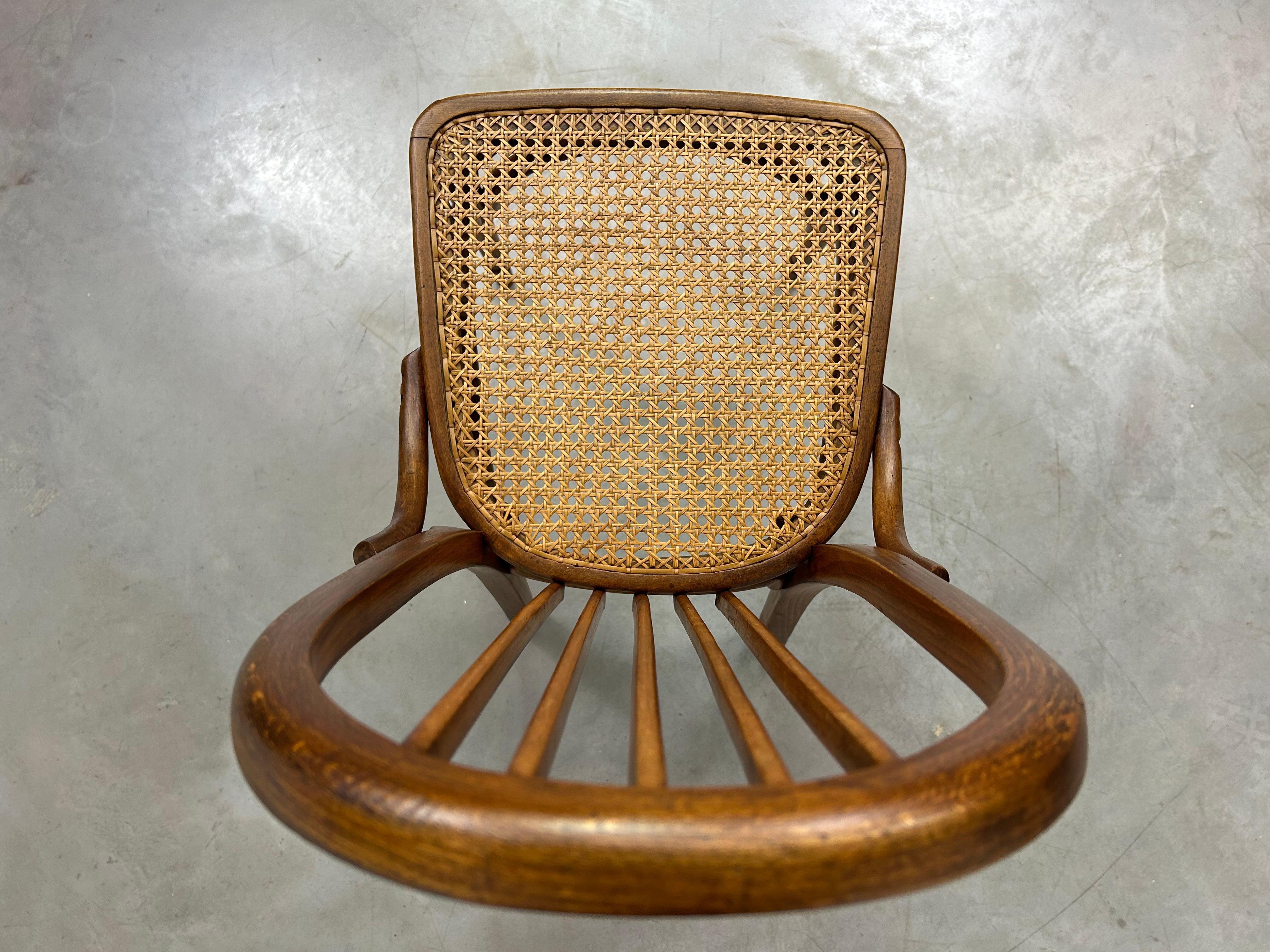 Secessione di Vienna Sedie da pranzo Secession N369A di Josef Hoffmann in vendita