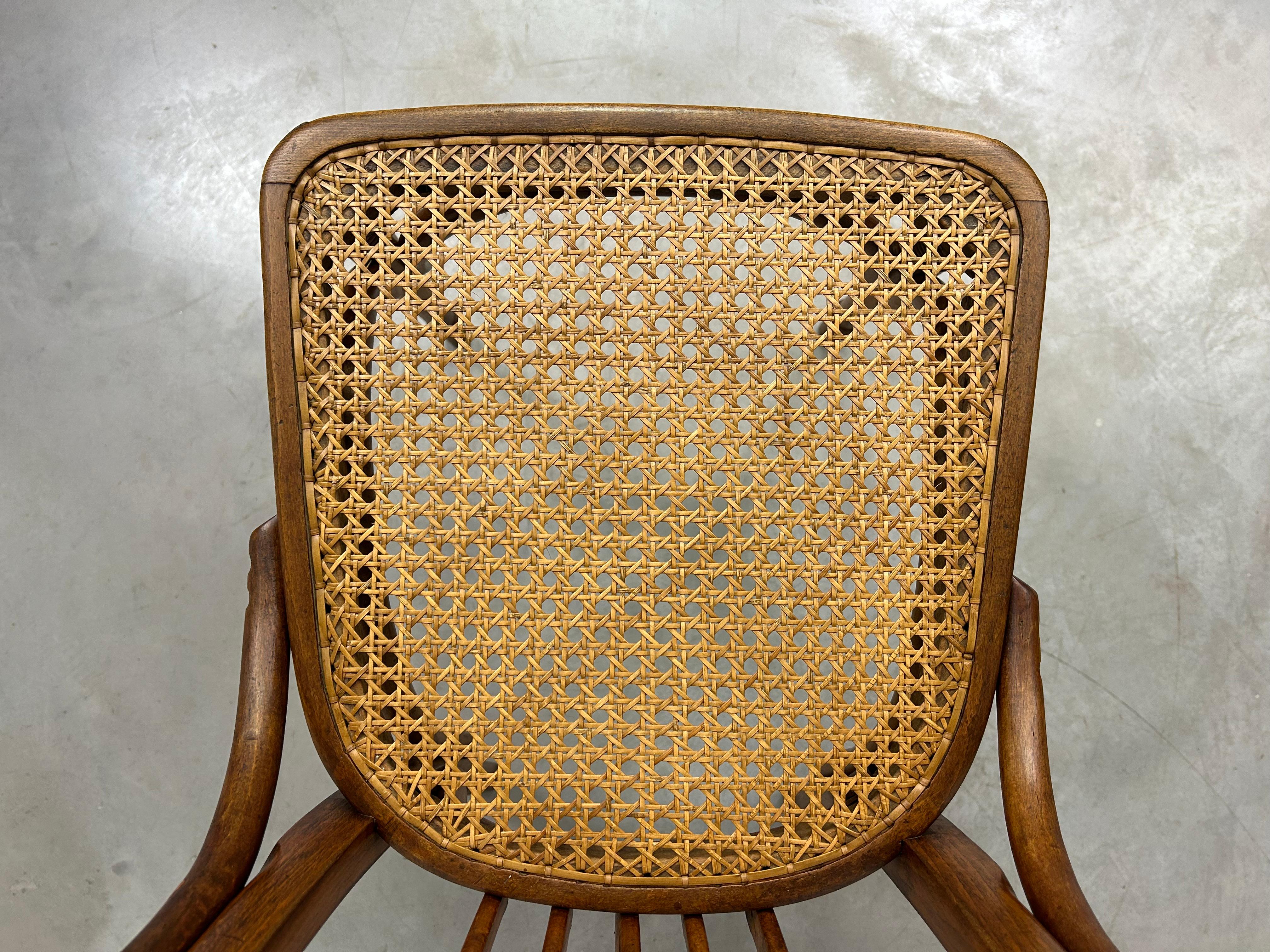 Austriaco Sedie da pranzo Secession N369A di Josef Hoffmann in vendita