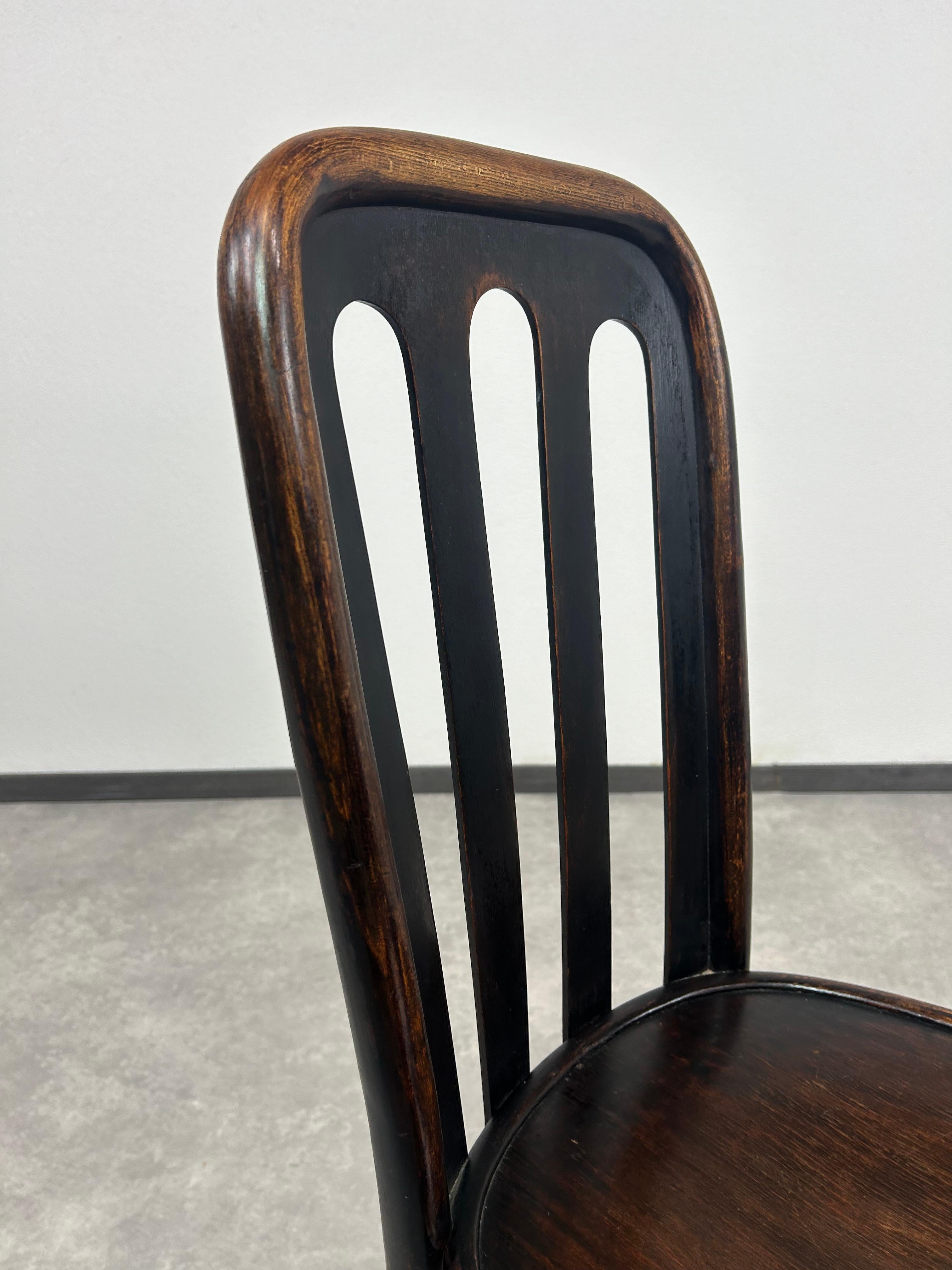 Esszimmerstühle der Secession Nr. 413 von Josef Hoffmann für Thonet im Angebot 3