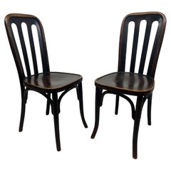 Secession dining chairs no.413 by Josef Hoffmann for Thonet