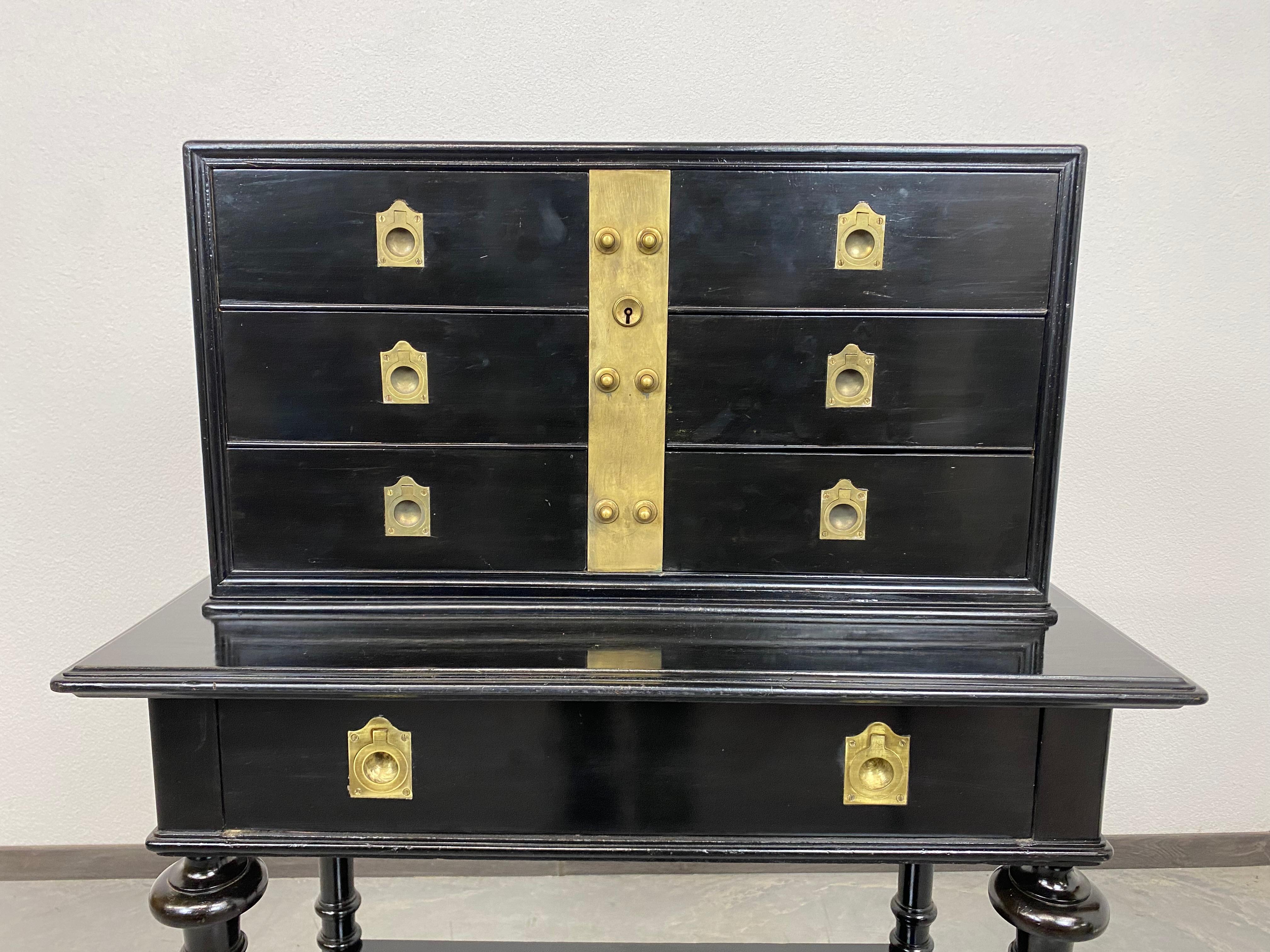 Secession Drawer Cabinet Attributed Adolf Loos For Sale 1