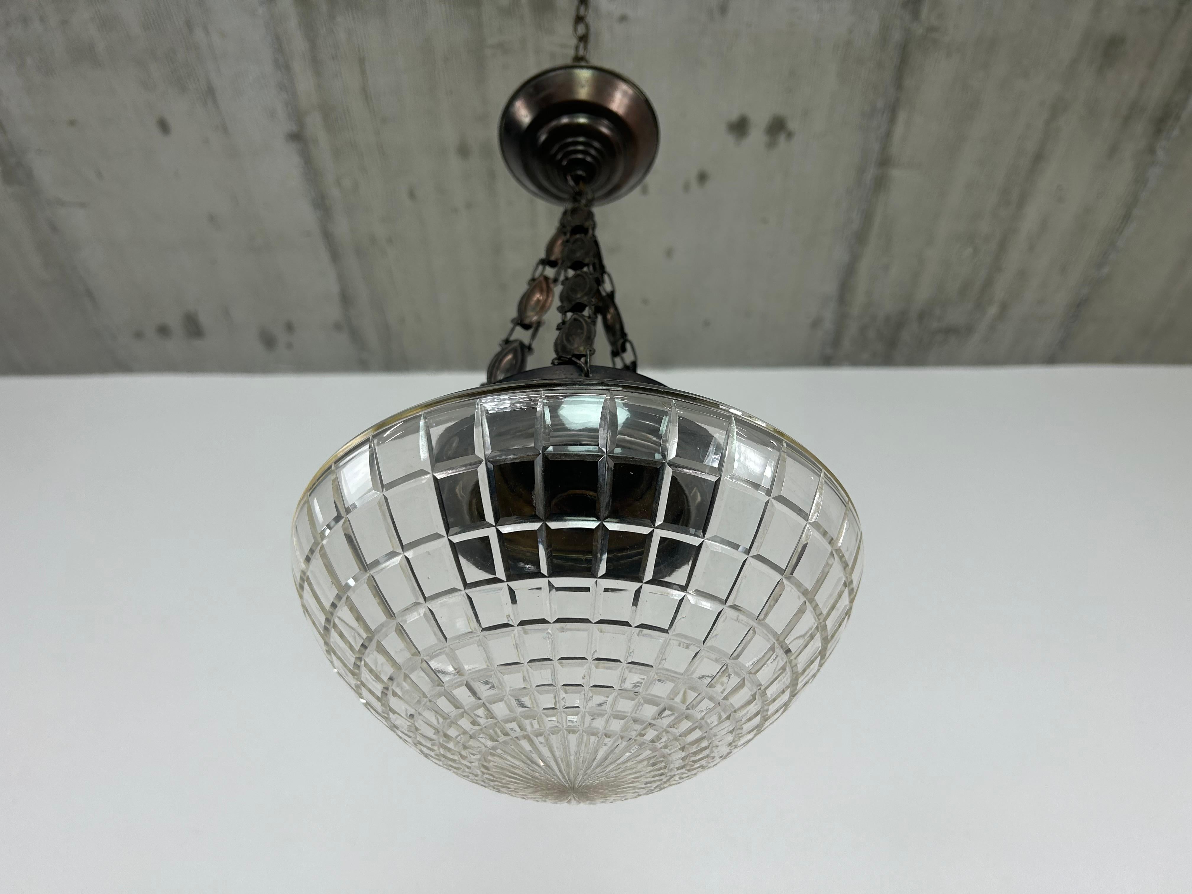 Secession hanging lamp in very nice original condition.