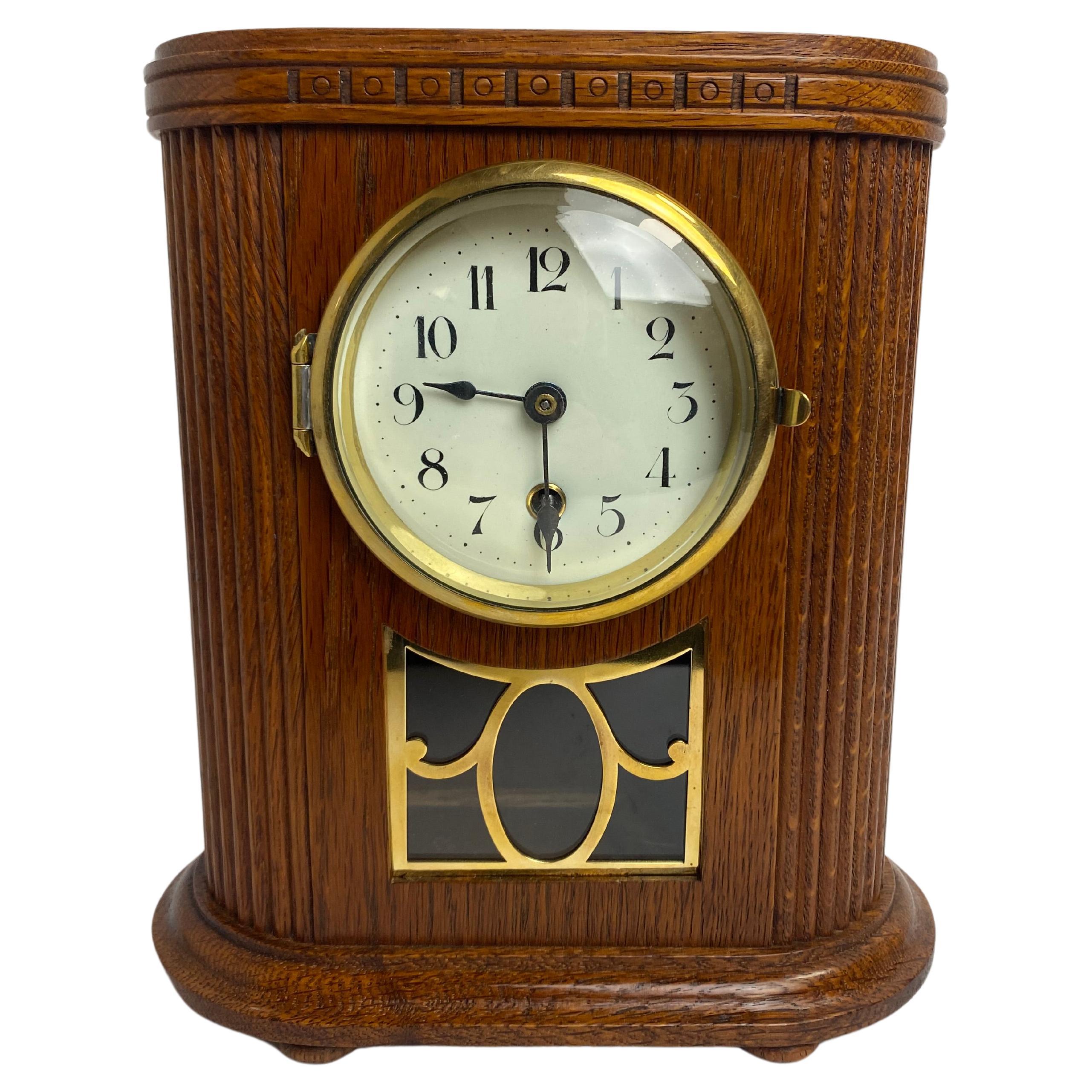 Secession mantel clock atr. to Otto Prutscher For Sale