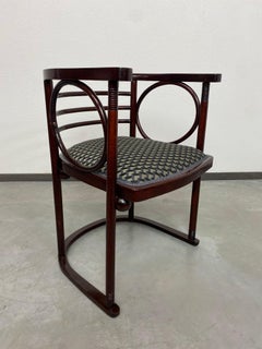 Secession office chair by Josef Hoffmann ex. by Thonet Mundus