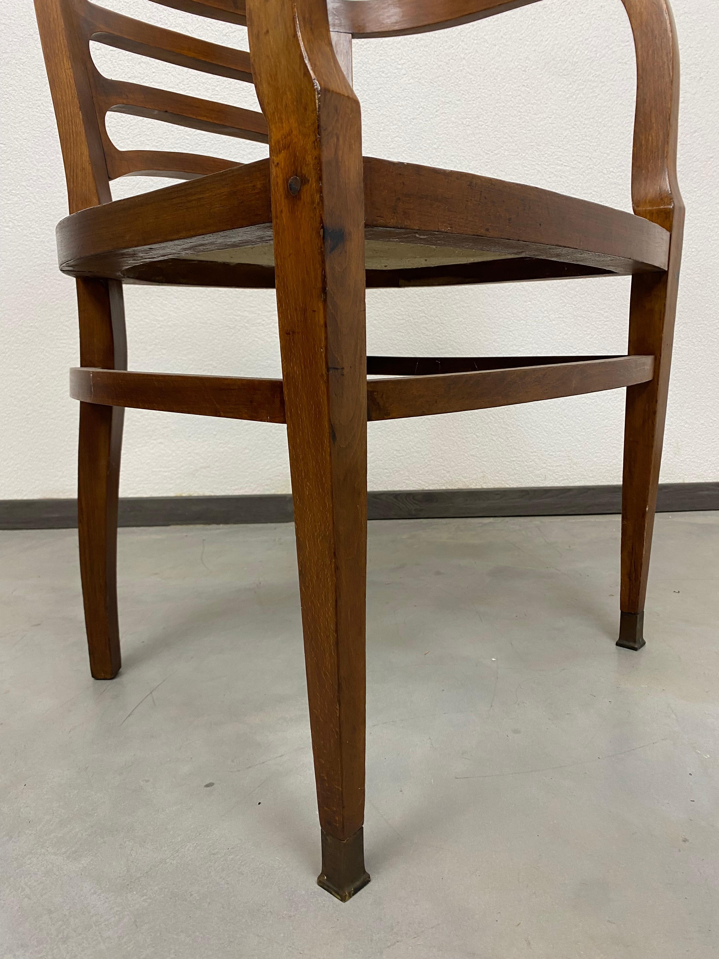 Secession Office Chair by Joseph Maria Olbrich For Sale 2