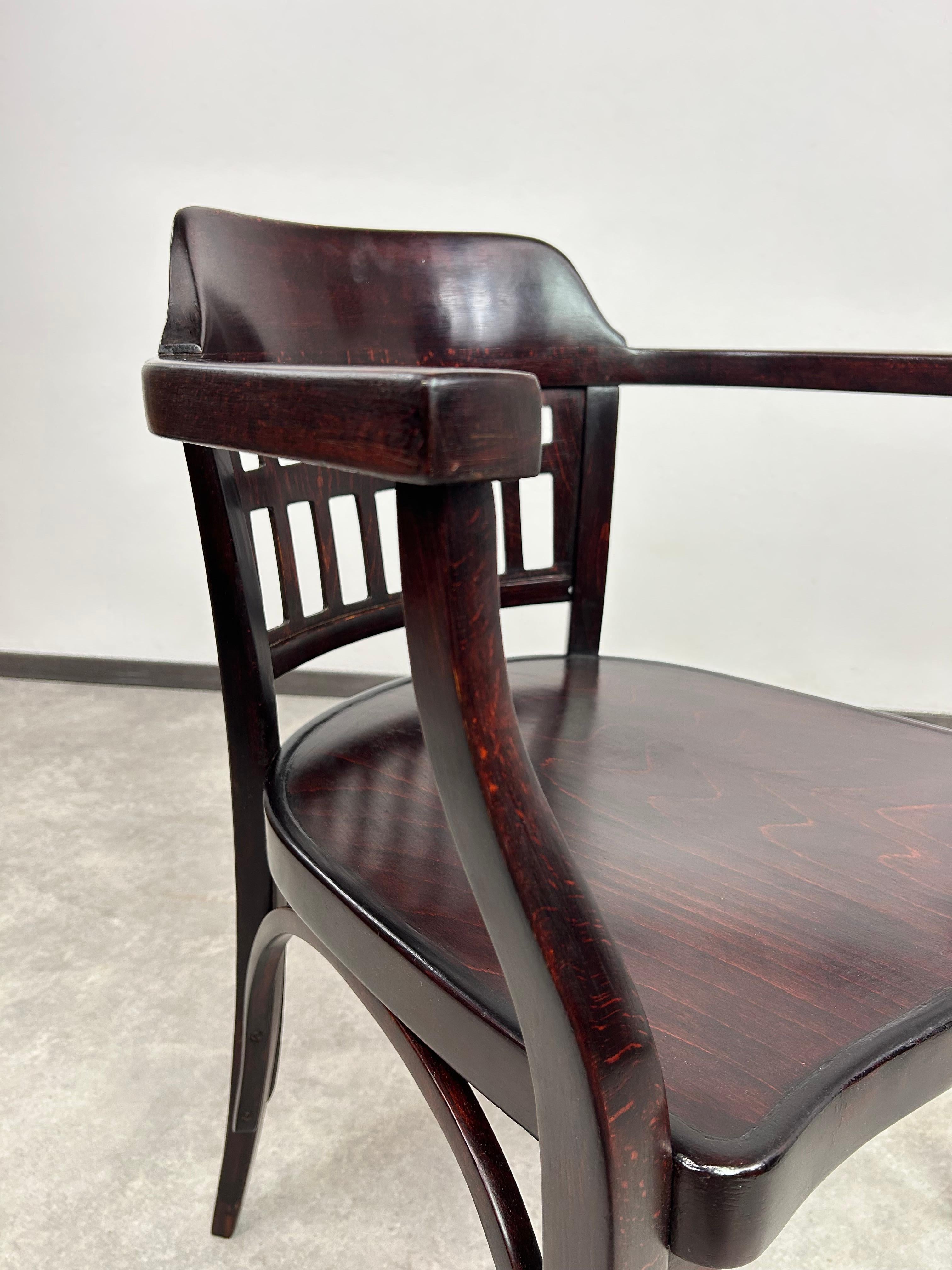 Silla de oficina Secession nº 714 de Otto Wagner para J&J Kohn en venta 5