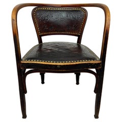 Silla de oficina Secession nº 715F de Gustav Siegel para J&J Kohn