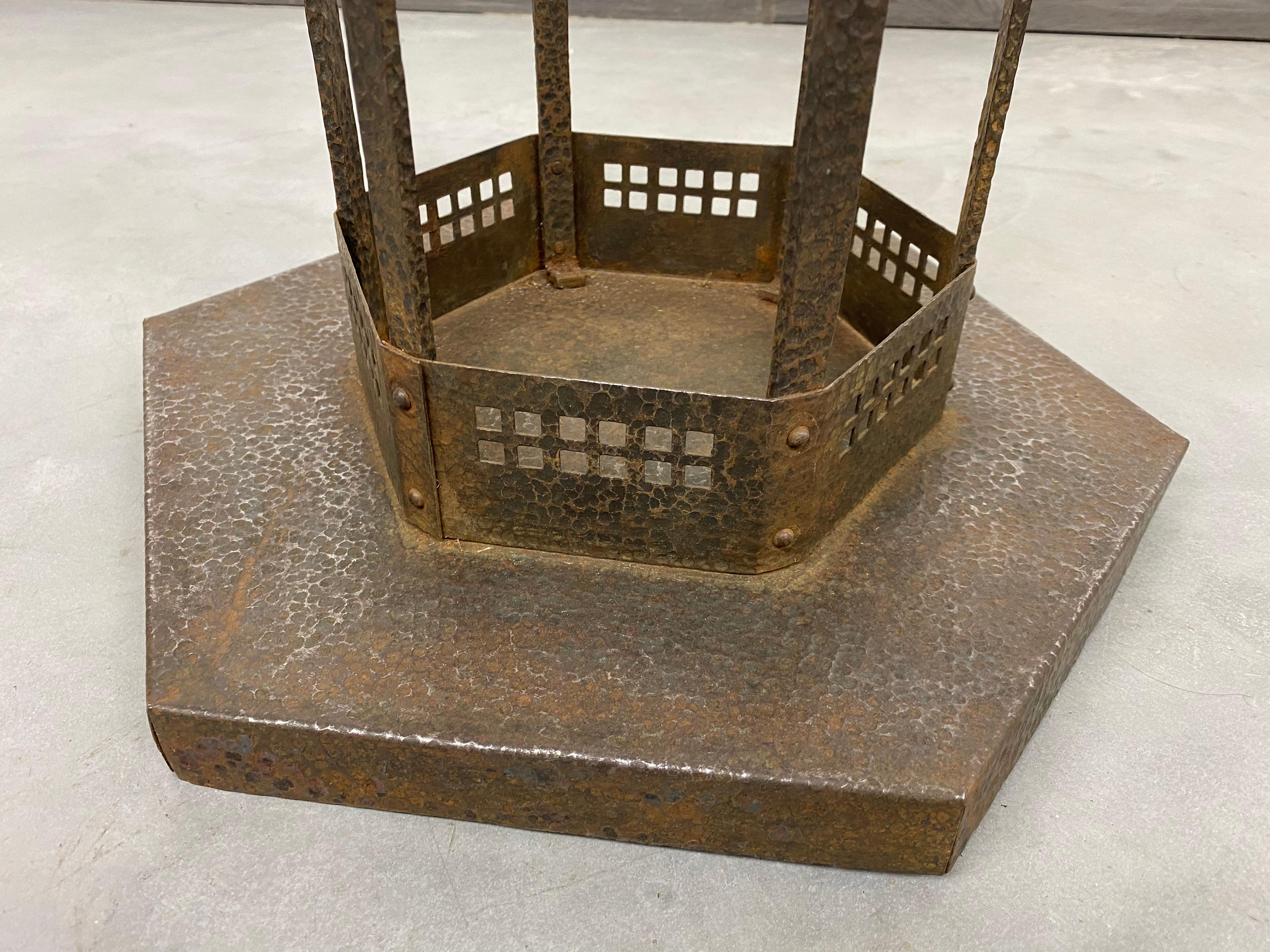 Early 20th Century Secession Plant Stand in Style of Wiener Werkstatte For Sale