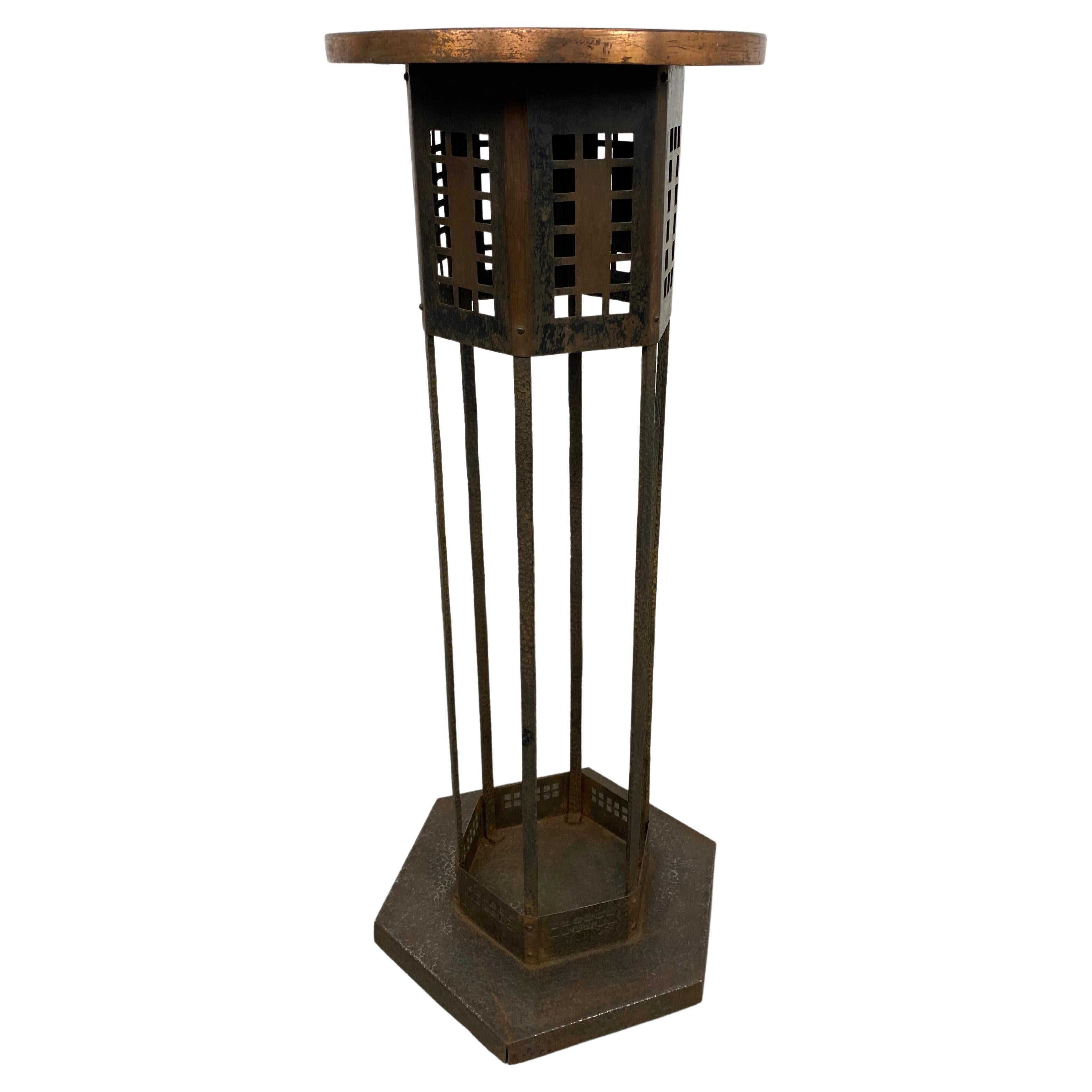 Secession Plant Stand in Style of Wiener Werkstatte For Sale