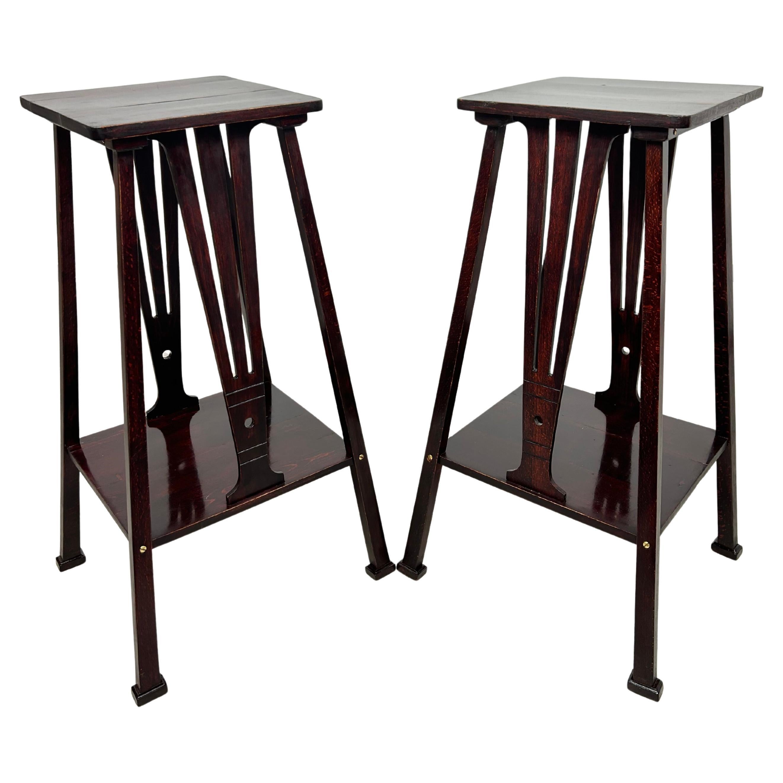 Secession plant stands no.9533 by arch. Marcel Kammerer for Thonet