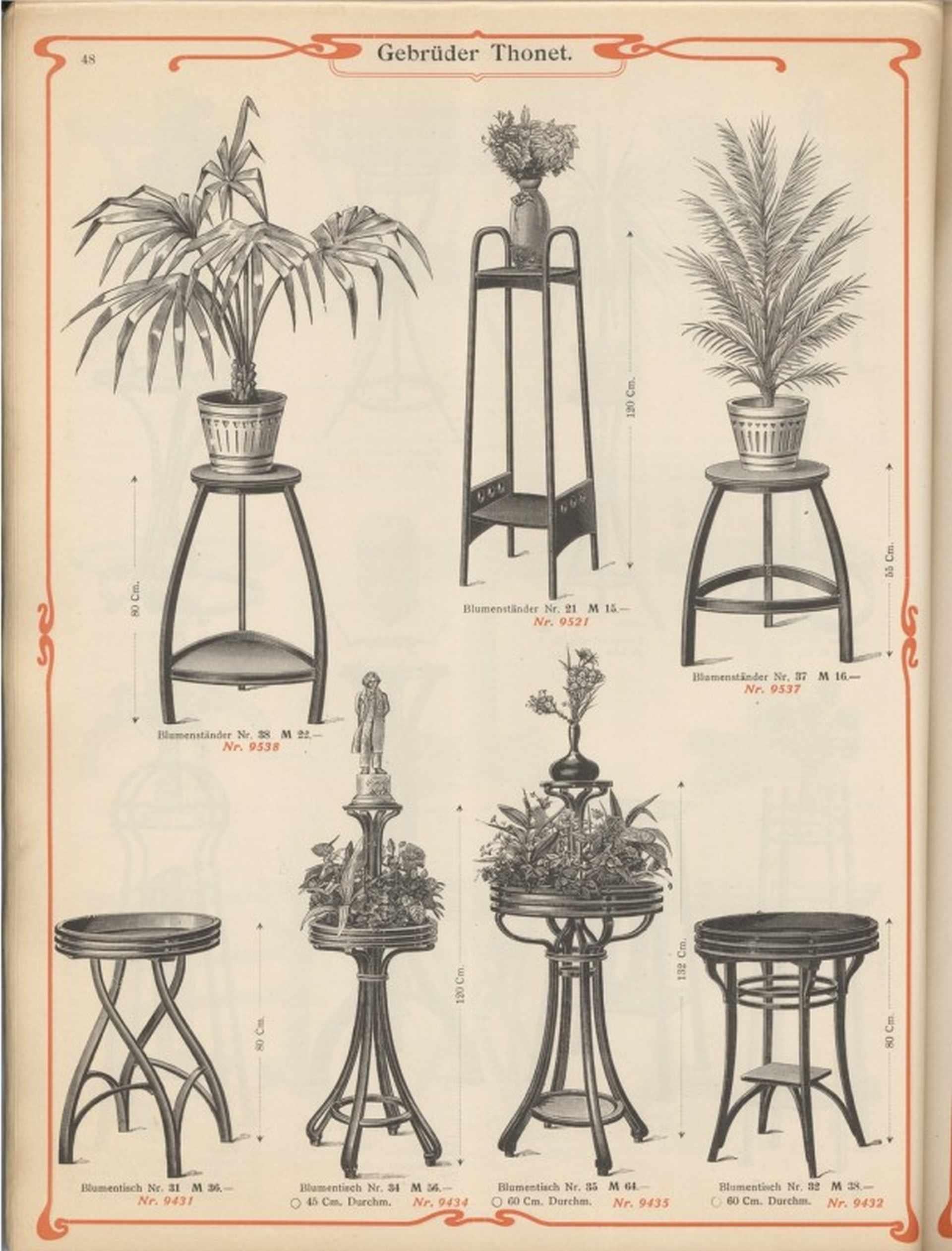 Pflanzgefäßtisch Nr.35 der Secession von Marcel Kammerer im Angebot 4