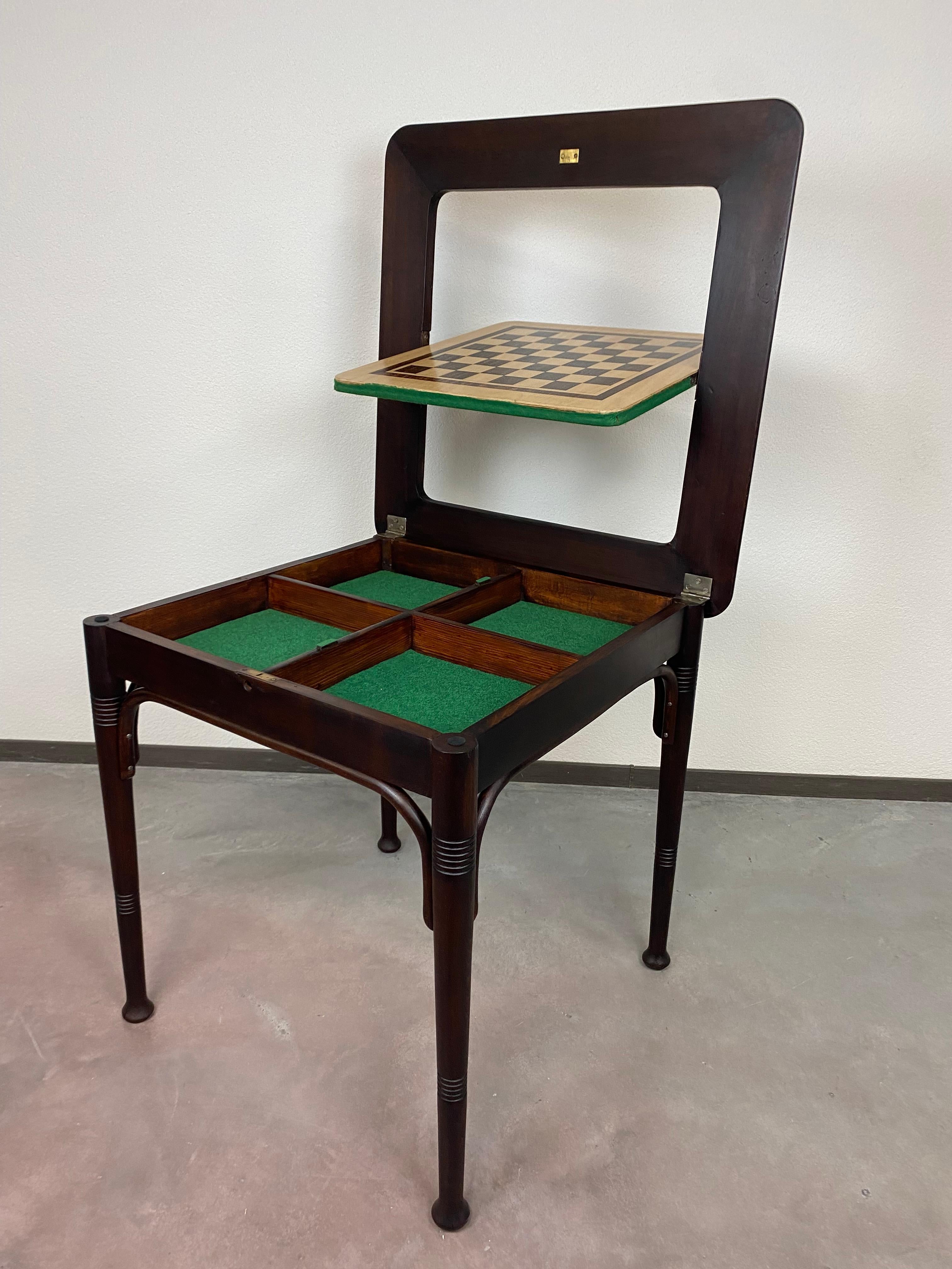 Secession Playing Table Thonet No.10 3