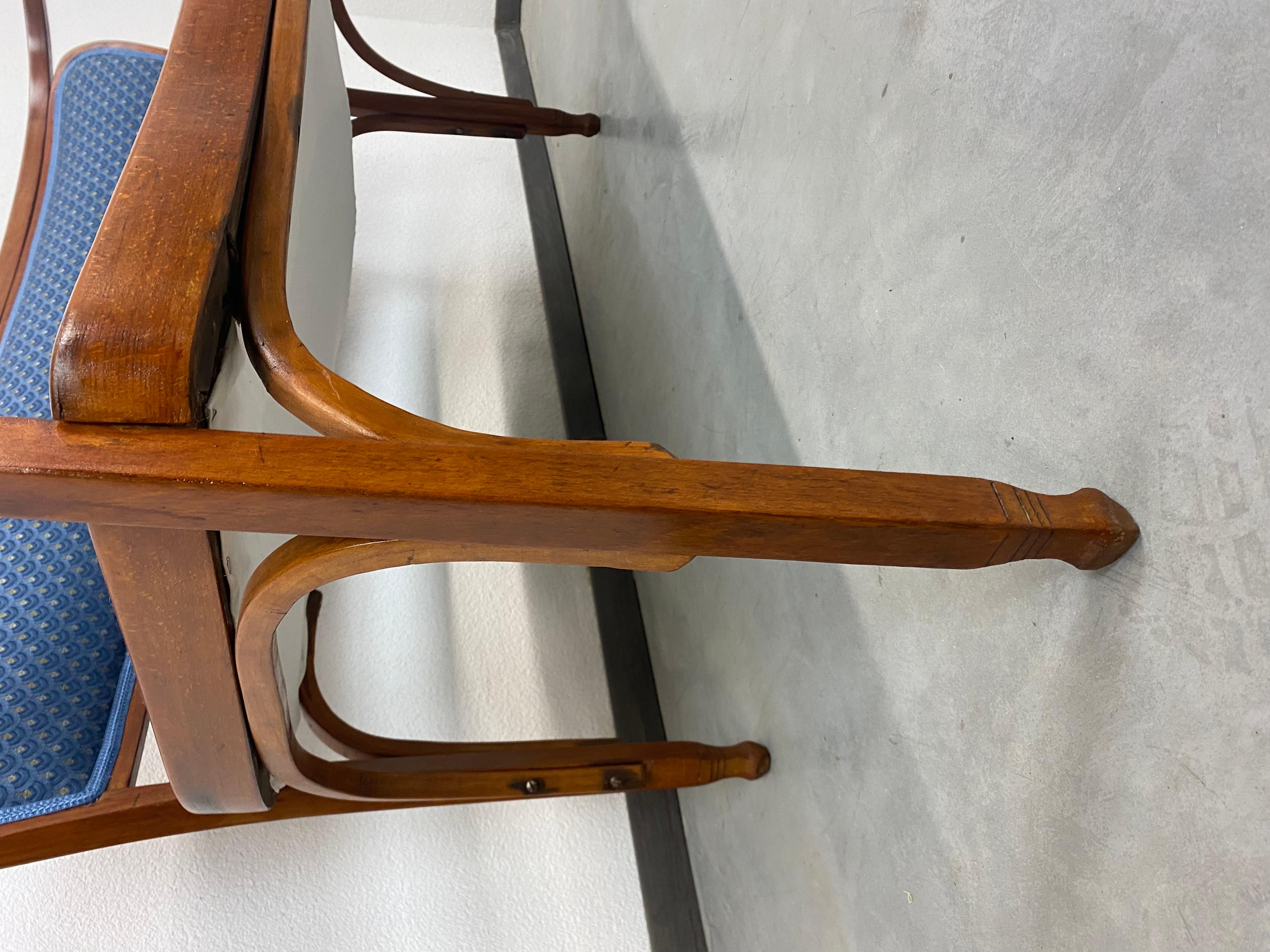 Secession Seating Group No.715 by Gustav Siegel for J&J Kohn In Excellent Condition For Sale In Banská Štiavnica, SK