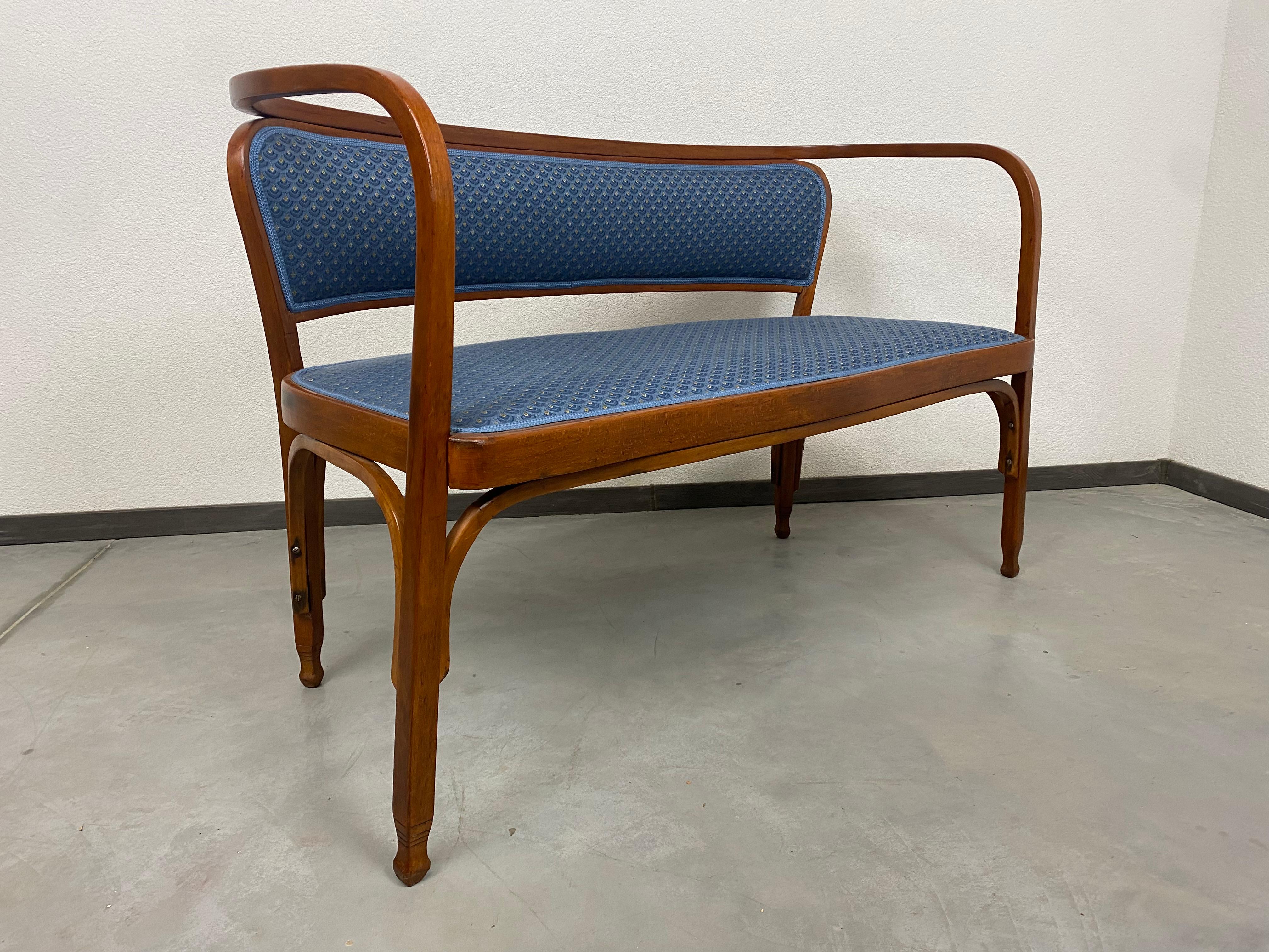 Secession Seating Group No.715 by Gustav Siegel for J&J Kohn For Sale 1